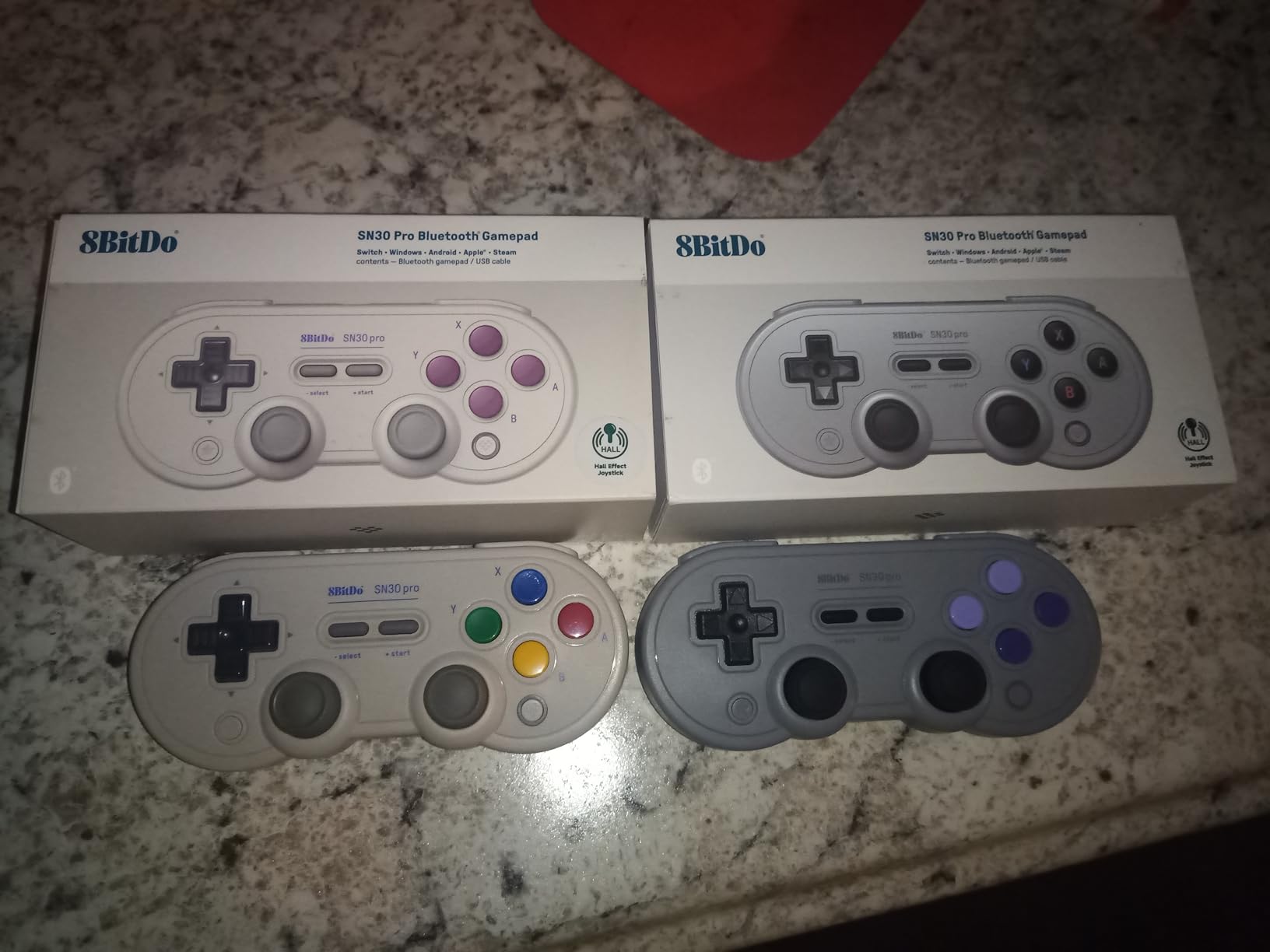 8Bitdo Sn30 Pro Bluetooth Gamepad (G Classic Edition) with Hall Effect Joystick Update Joysticks Rumble Vibration Gamepad for Windows, MacOS, Android, Steam, Switch/Switch 2 customer photo 1