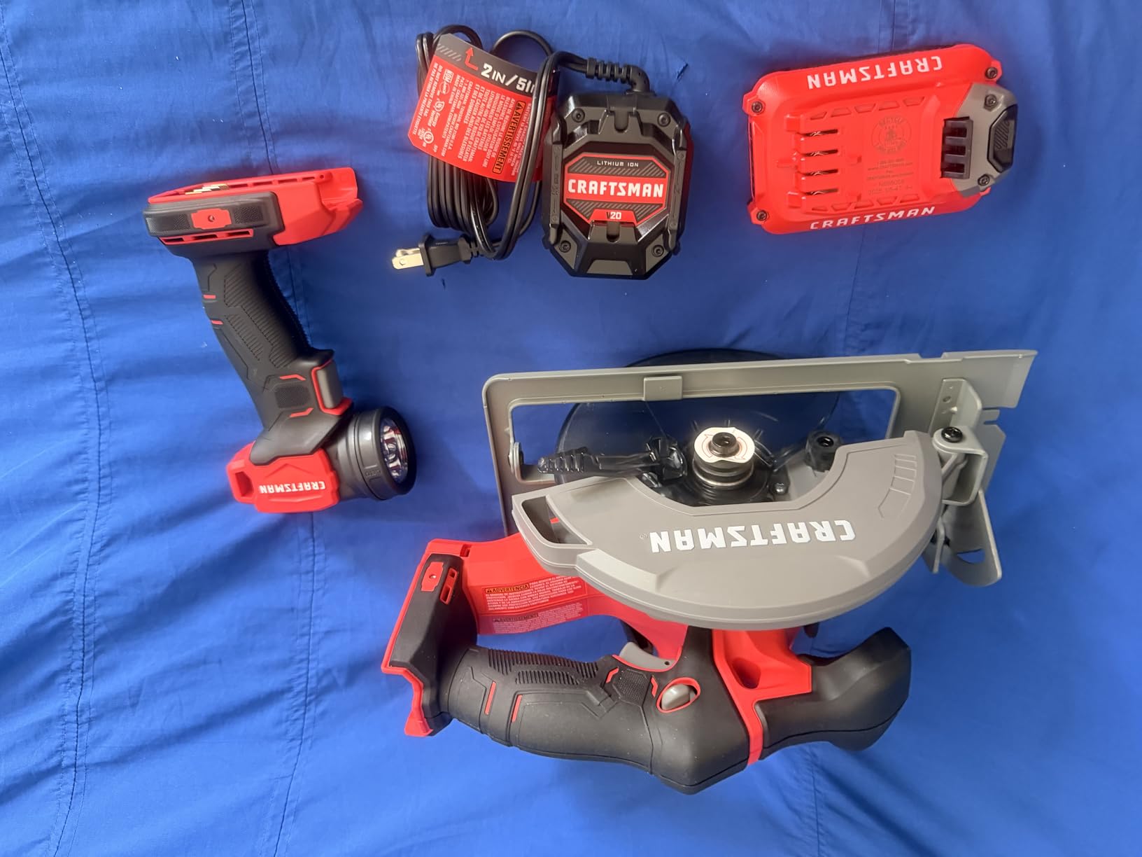 CRAFTSMAN V20 MAX Power Tool Combo Kit, 4-Tool Cordless Power Tool Set (CMCK401D2AM) customer photo 1