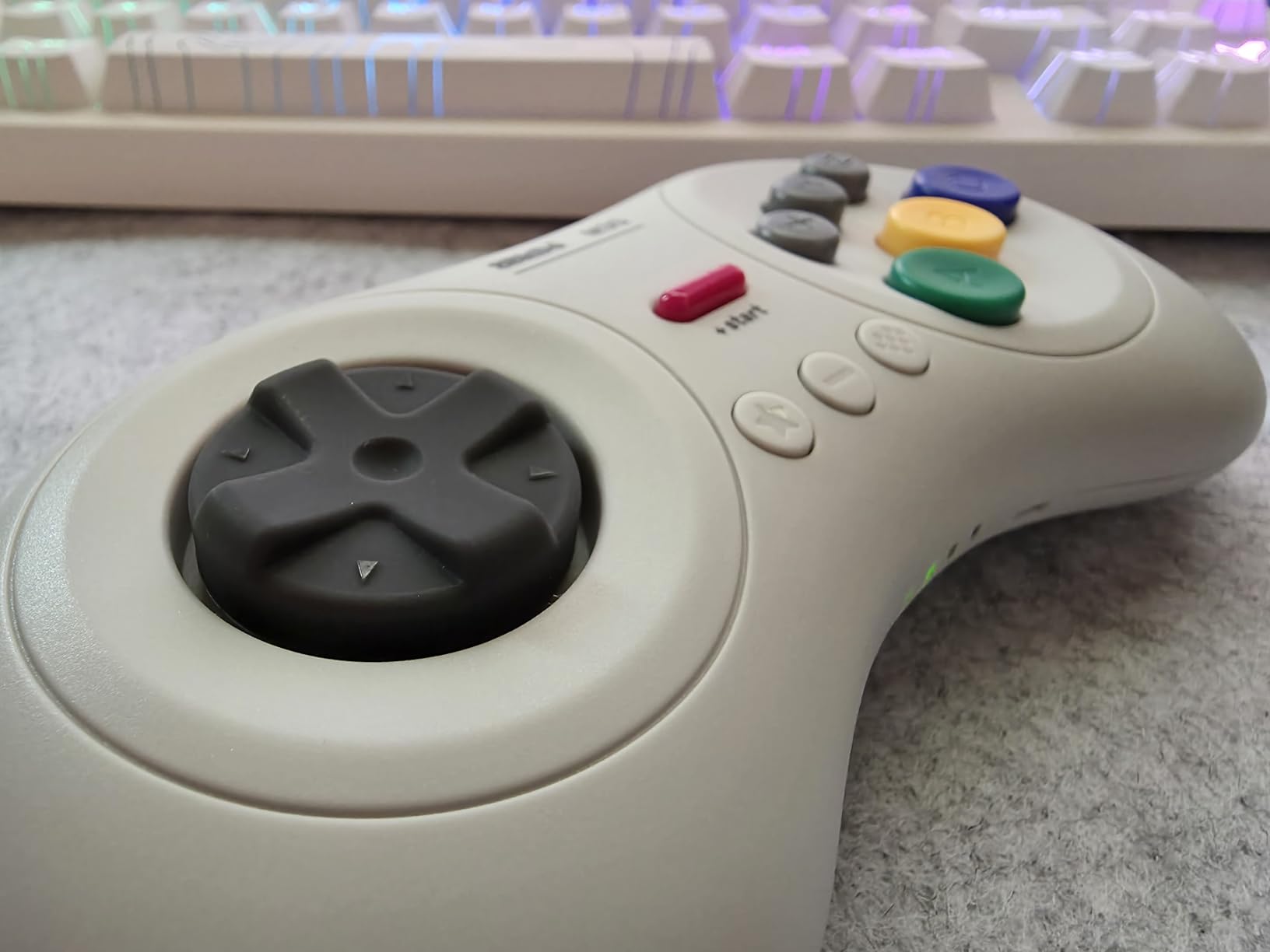 8Bitdo M30 Bluetooth Controller for Switch, Windows and Android, 6-Button Layout for SEGA's Classic Games (Black) customer photo 1