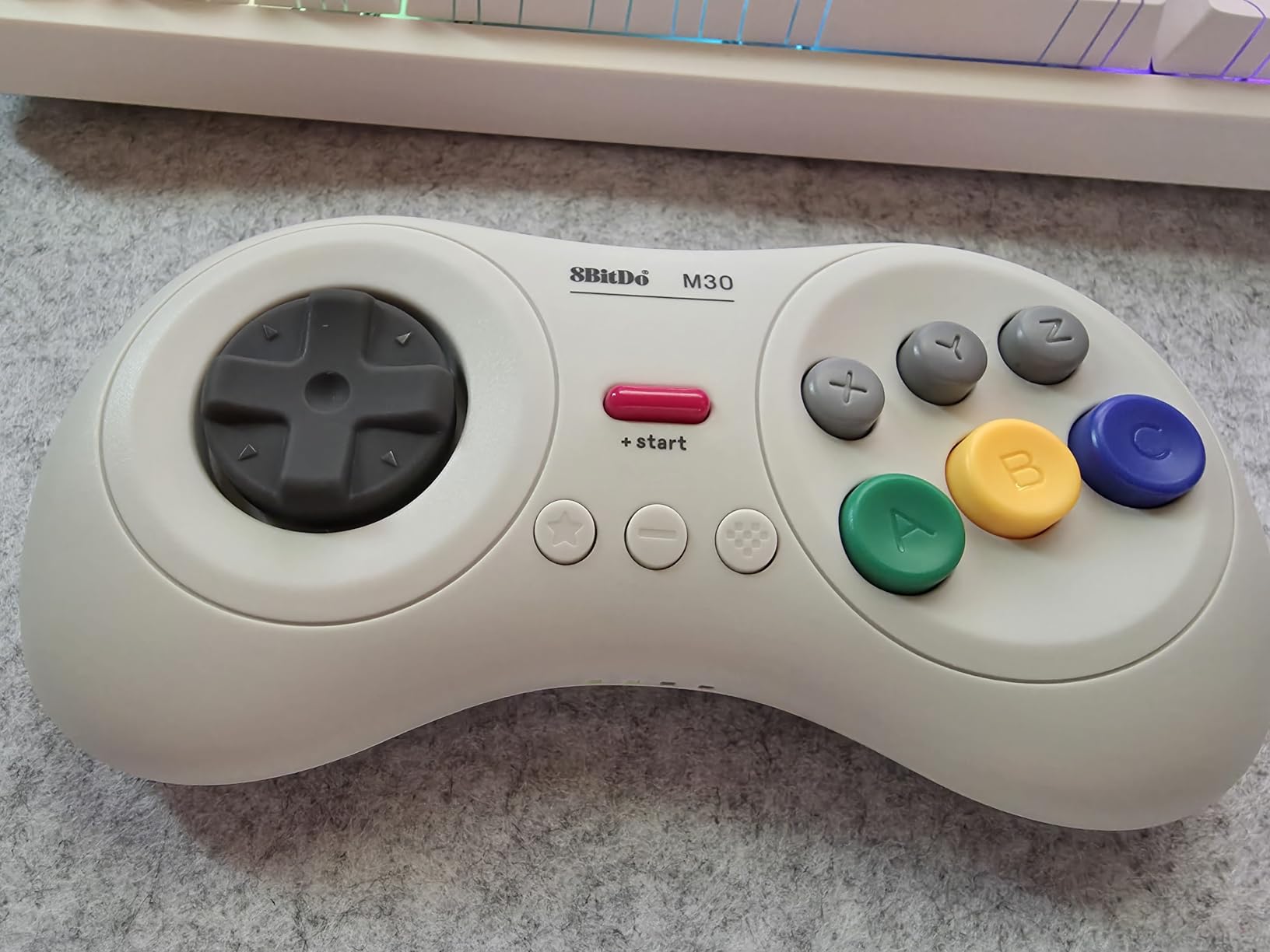8Bitdo M30 Bluetooth Controller for Switch, Windows and Android, 6-Button Layout for SEGA's Classic Games (Black) customer photo 2