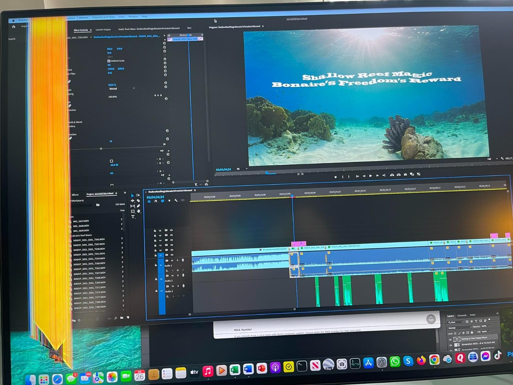 BenQ PD3220U Thunderbolt 3 Monitor for MacBook 32 Inch 4K IPS UHD, AQCOLOR, 100% sRGB & Rec.709, 95% P3, DeltaE<=3, Pantone, Factory Calibration, USB Hub, USB-C (85W), Daisy Chain, KVM Switch customer photo 2