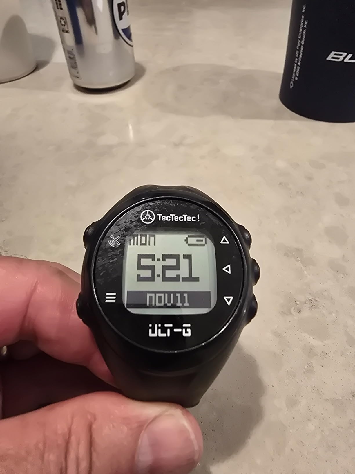 TecTecTec ULT-G Golf GPS Watch - Simple & Easy Distance Watch, No App Required, Front/Back/Middle Distances, 38,000+ Courses Preloaded, Water-Resistant customer photo 1