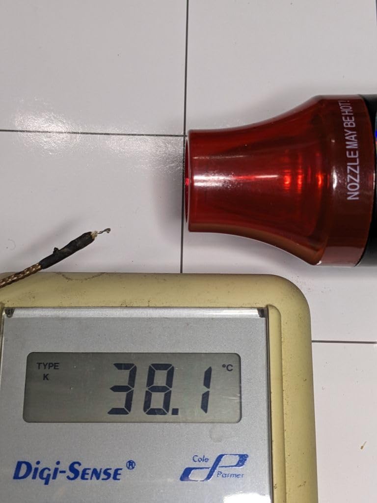 6.56FT Long Heat Gun, Updated Version Homidic Mini Handheld Hot Air Gun, Electric 300W Portable Heat Gun for DIY Craft Embossing, Shrink Wrapping PVC, Drying Paint, Clay, Rubber Stamp customer photo 2