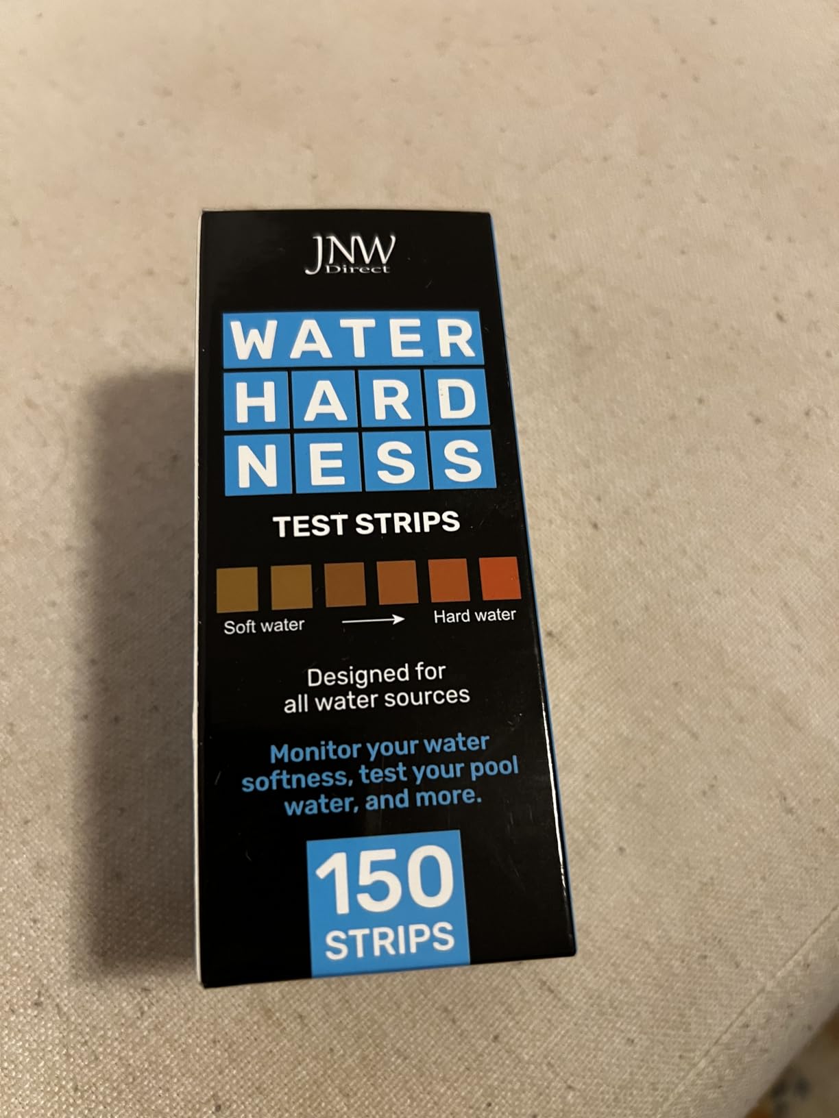 JNW 7-in-1 Pool Test Strips, 100 Quick & Accurate Test Strips for Pool Water, Spa Test Strips for Hot Tub, Chlorine Test Strips, Bromine, pH, Alkalinity, Hardness & More - Swimming Pool Test Kit customer photo 2