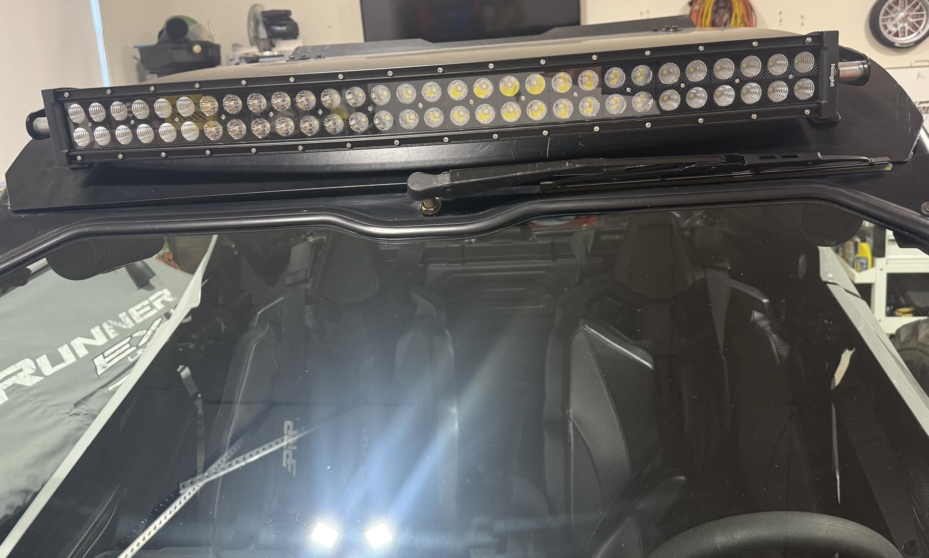 Nilight - ZH410 32Inch 180W Curved LED Light Bar Work Light Spot Flood Combo Offroad Driving Lights with 16AWG Wiring Harness Kit, 2 Year Warranty customer photo 2