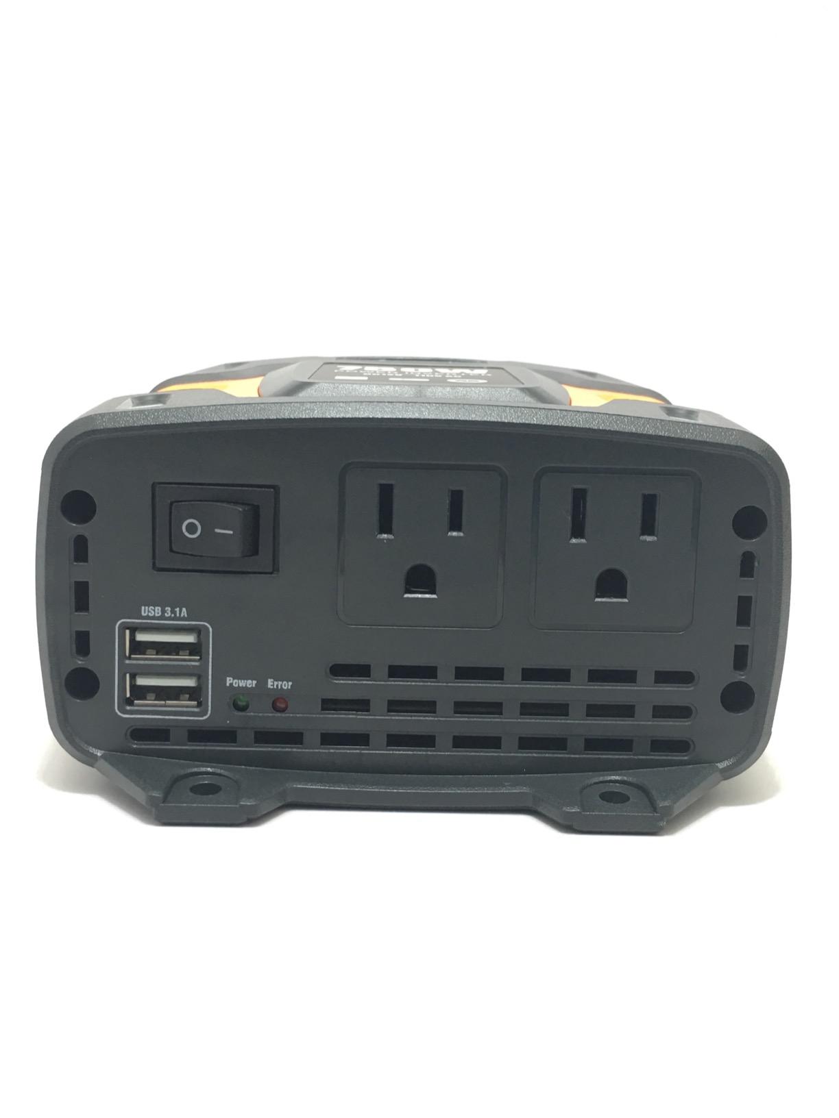 Ampeak 750W Power Inverter 4.8A Dual USB Ports 2 AC Outlets Car Inverter DC 12V to AC 110V 11 Protections for Appliances customer photo 2