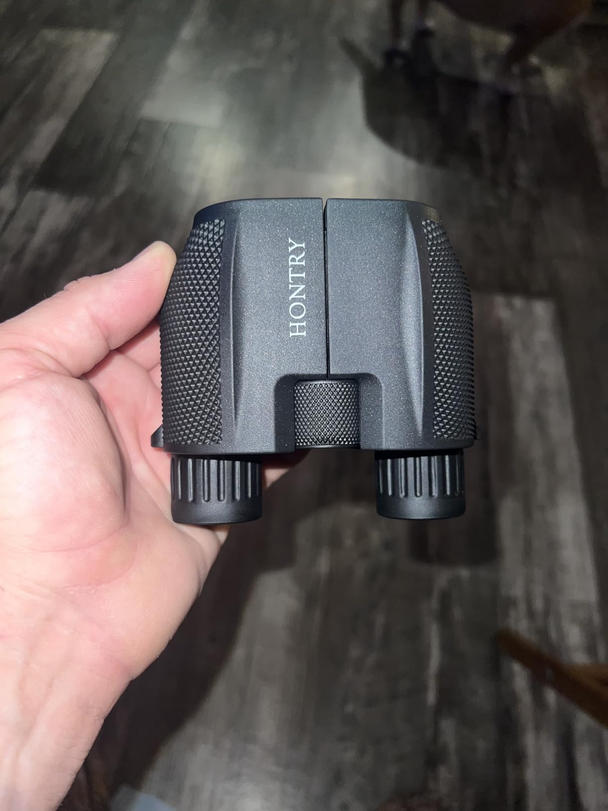 Hontry Binoculars for Adults and Kids, 10x25 Compact Binoculars for Bird Watching, Theater and Concerts, Hunting and Sport Games customer photo 1