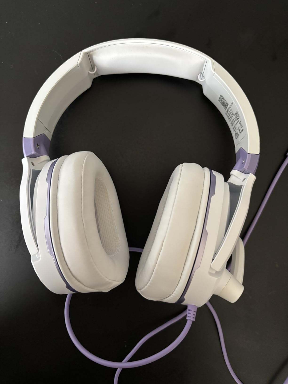 Turtle Beach Recon Spark Gaming Headset - Xbox Series X, Xbox Series S, Xbox One, PS5, PS4, PlayStation, PC, Mobile with 3.5mm - Flip-Up Mic, 40mm Speakers, PC Splitter, White customer photo 2