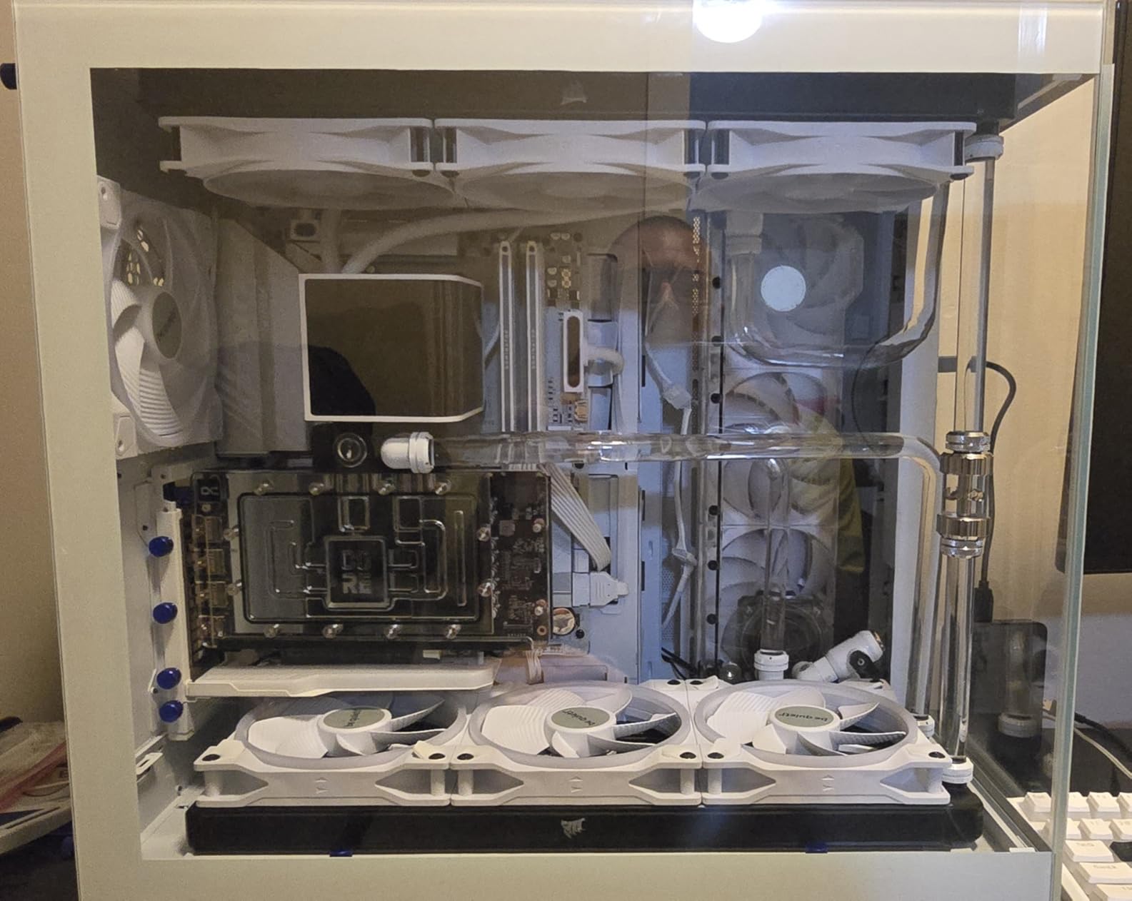 CORSAIR Hydro X Series XR5 360mm Water Cooling Radiator - Triple 120mm Fan Mounts - Premium Copper Construction customer photo 1
