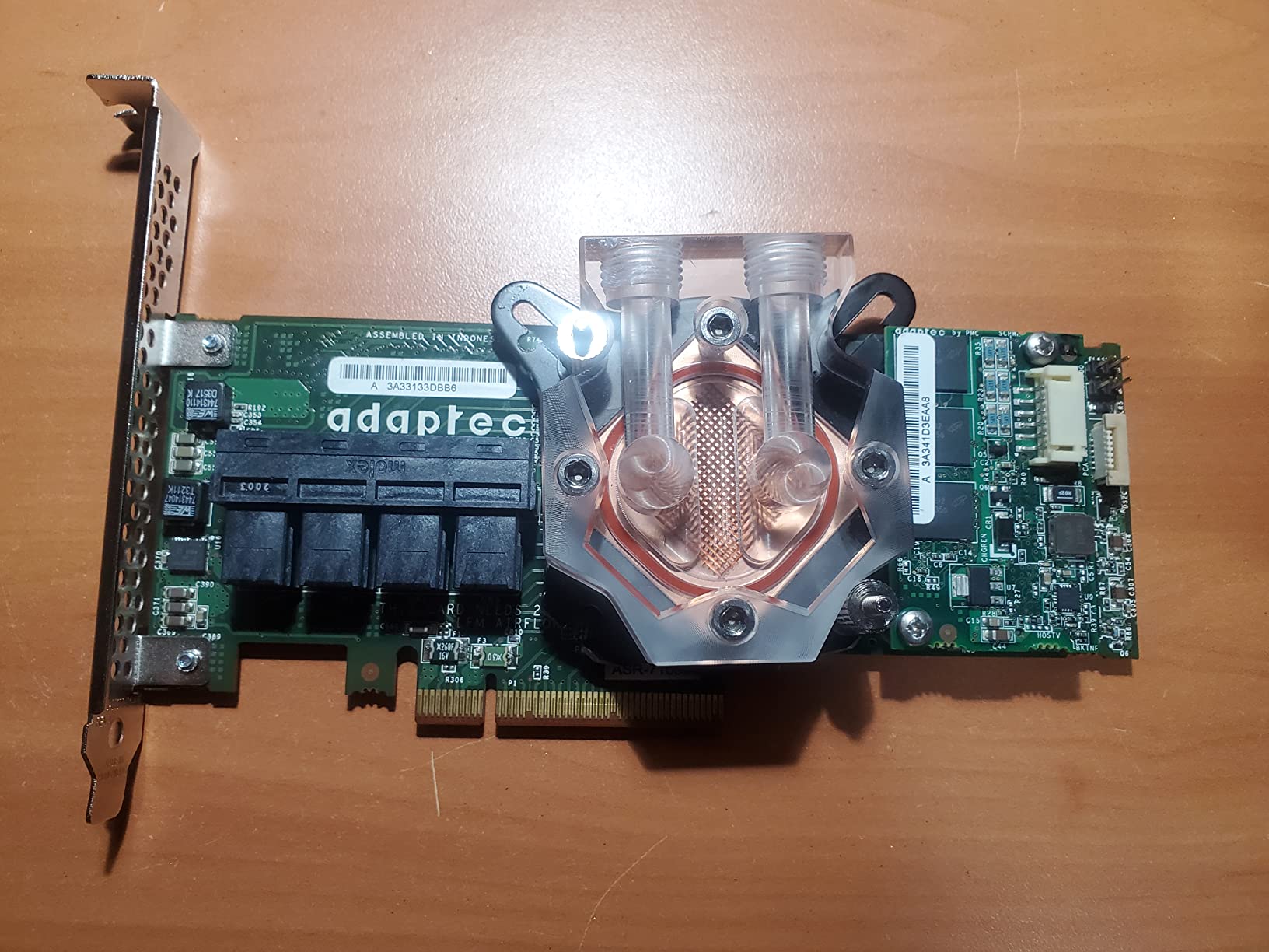 GPU Liquid Cooler,Computer GPU Universal Water Cooling Block Waterblock 40mm Copper Base,Processed with Anti-Oxidization Technology,Perfectly Fit The GPU,Carry Away More Heat from GPU Quickly customer photo 1