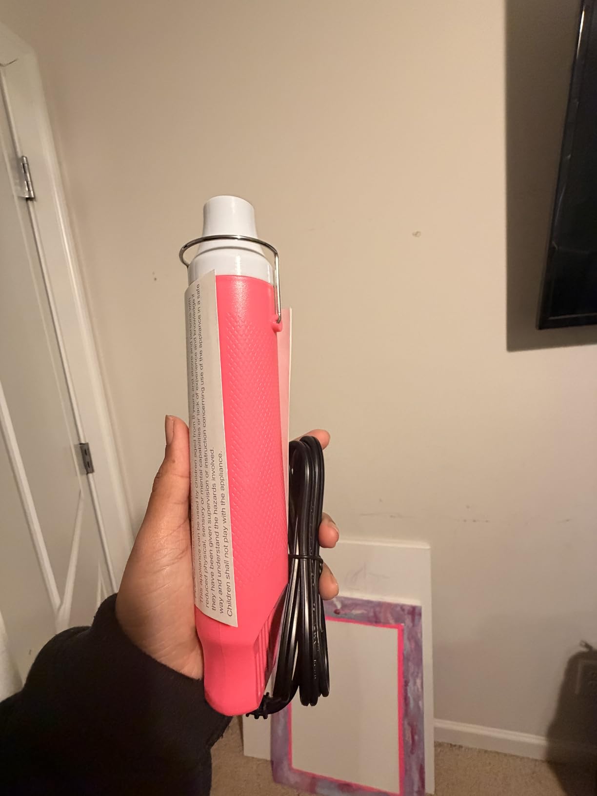 Bubble Removing Tool for Epoxy Resin and Acrylic Art, DIY Glitter Tumblers, Specially-Designed Heat Gun for Making Acrylic Resin Travel Mugs Tumblers to Remove Air Bubbles customer photo 2