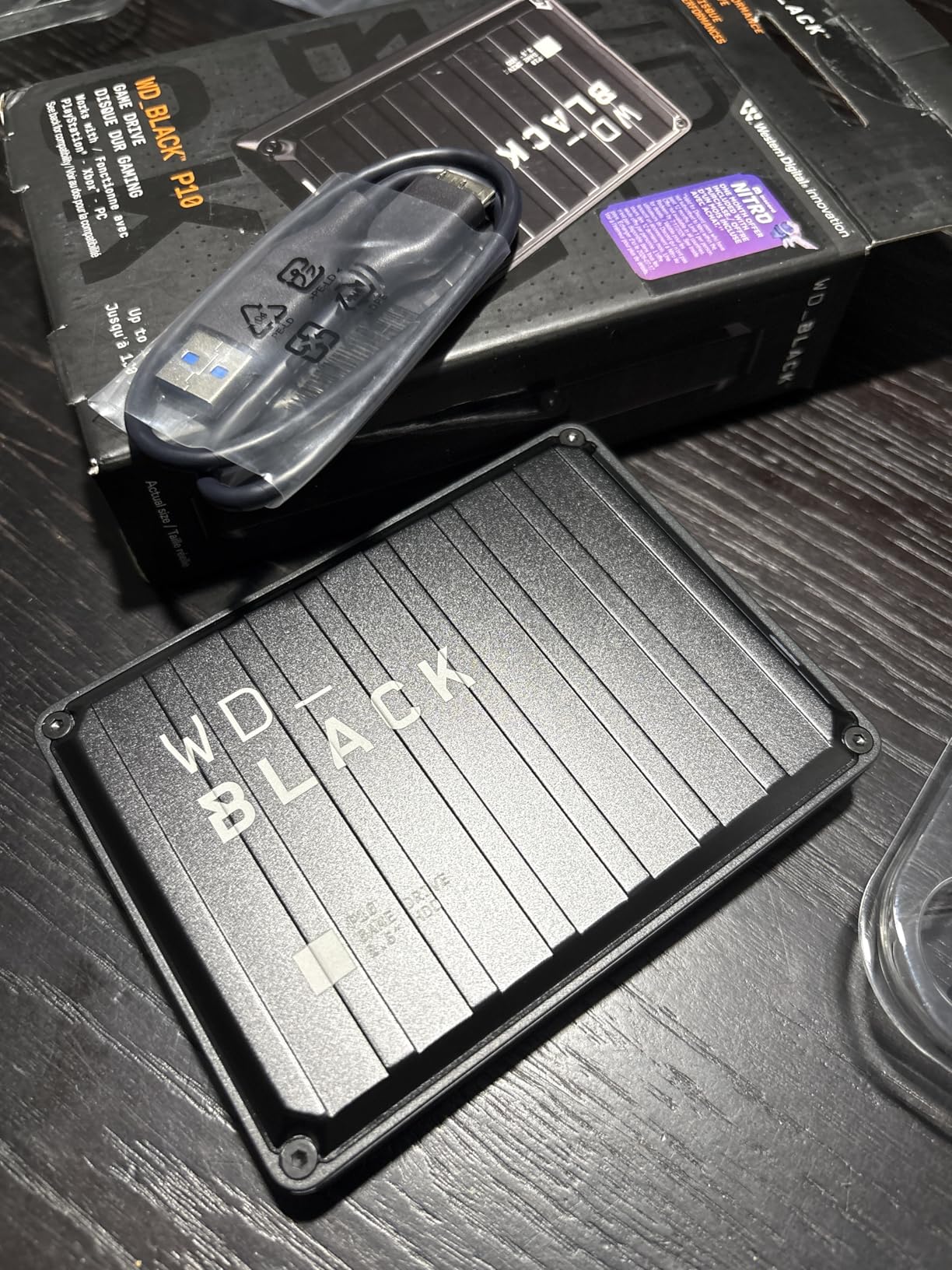 BLACK 5TB P10 Game Drive, Portable External Hard Drive, Works with Playstation, Xbox, & PC - WDBA3A0050BBK-WESN customer photo 2