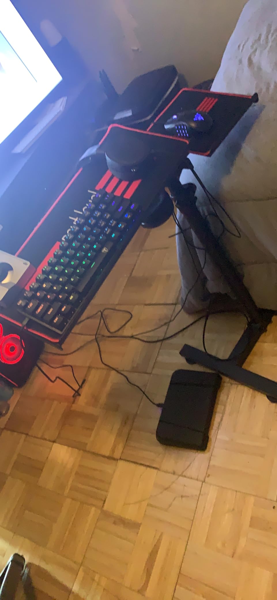Next Level Racing Free Standing Keyboard and Mouse Tray (NLR-A012) customer photo 1