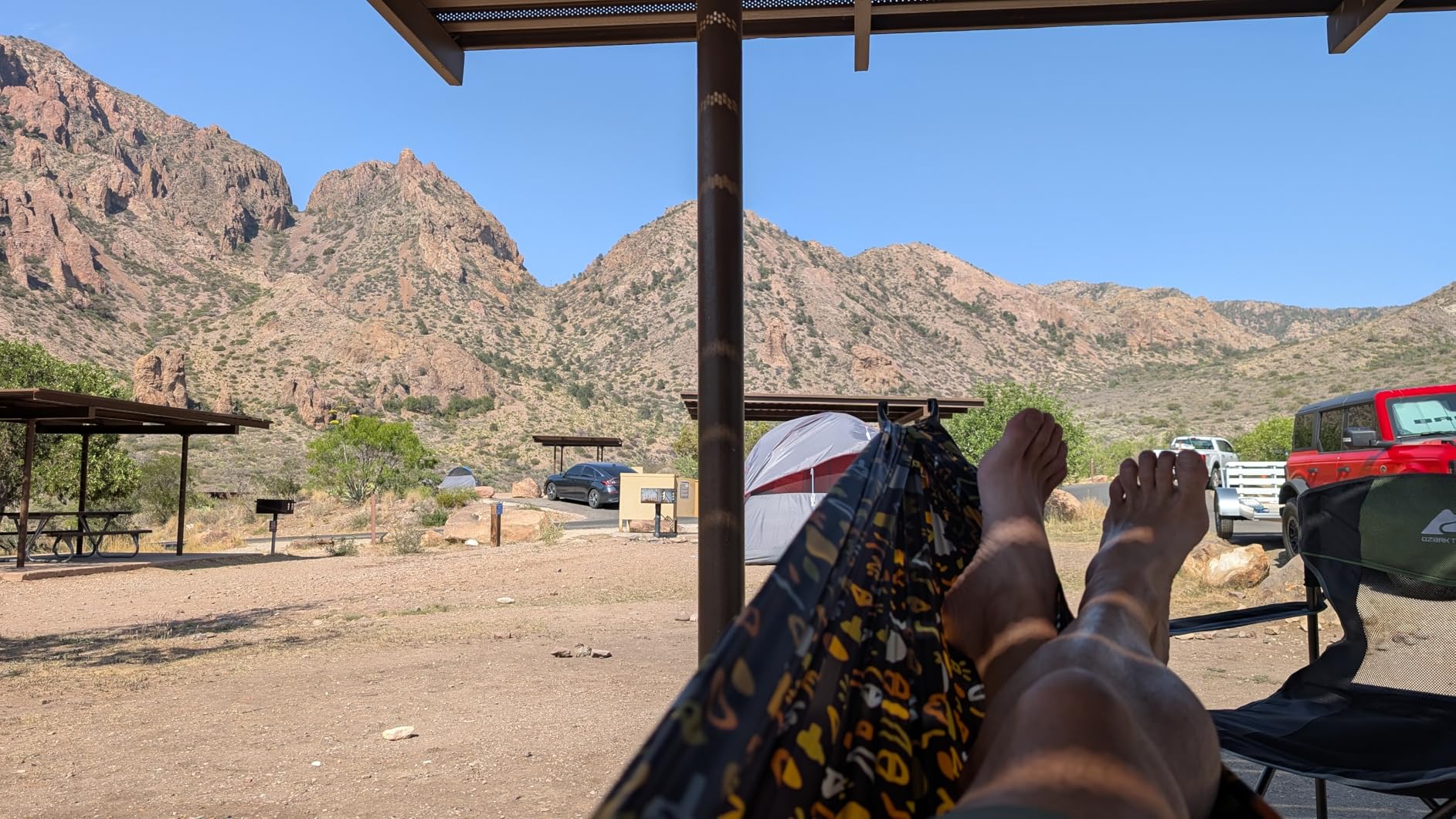 KAMMOK: Roo Single Ultra Light Hammock | Strong & 100% Recycled Fabric | Water Resistant, Ripstop Fabric | Comfortable, Packable, Lightweight (Adventure Grade, Ember Orange customer photo 1