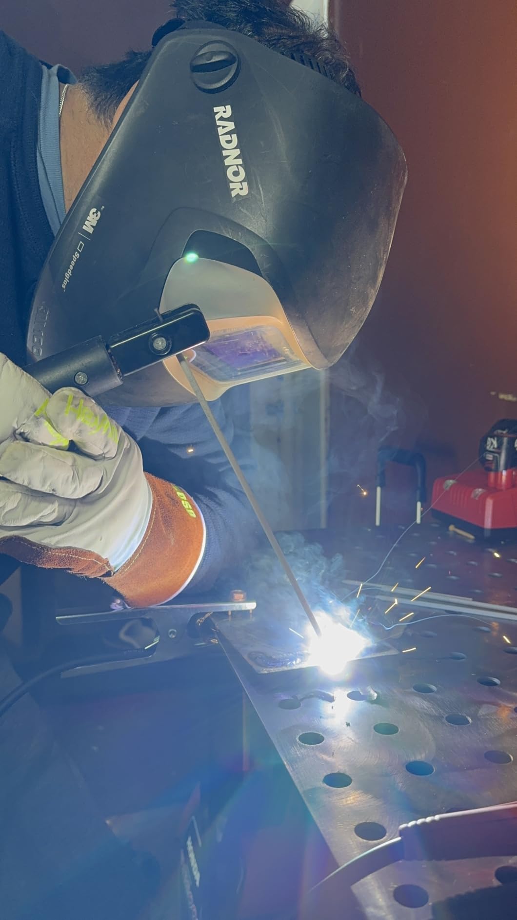YESWELDER 125Amp Mini Stick Welder Large LED Display, IGBT ARC Welding Machine, 110V Hot Start Portable MMA Welder Machine, Arc force customer photo 1