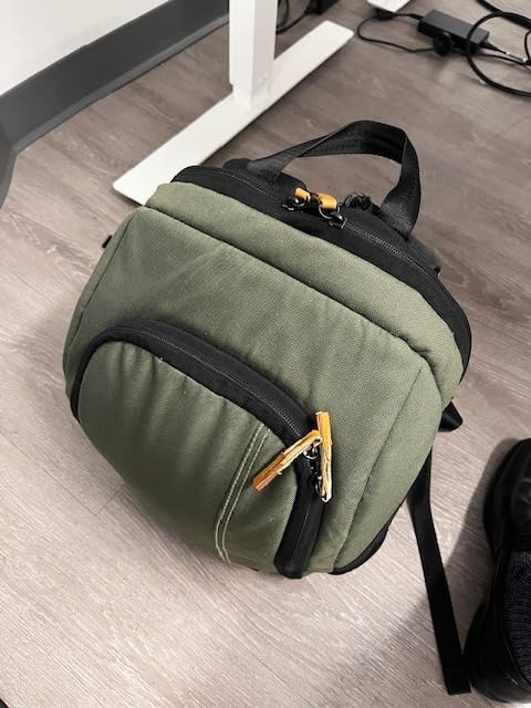 TARION Camera Backpack for Photographers - Compact Camera Bag with 15 Inch Laptop Compartment - Side Access Quick Draw - Anti-theft Hidden Pocket Tripod Holder Rain Cover - TB04 Black customer photo 1