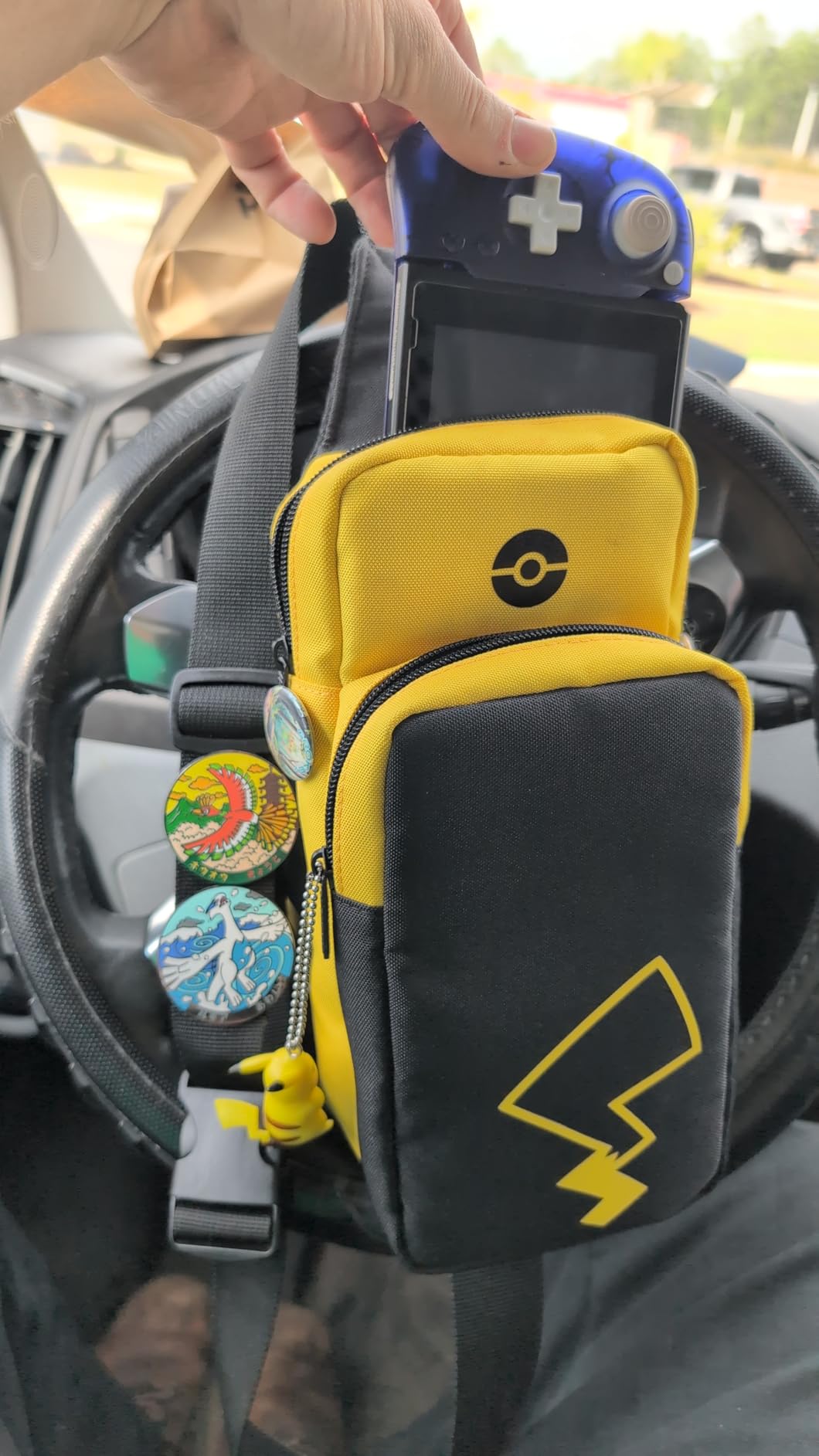 Nintendo Switch Adventure Pack (Pikachu Edition) Travel Bag by HORI - Officially Licensed by Nintendo & Pokemon customer photo 1