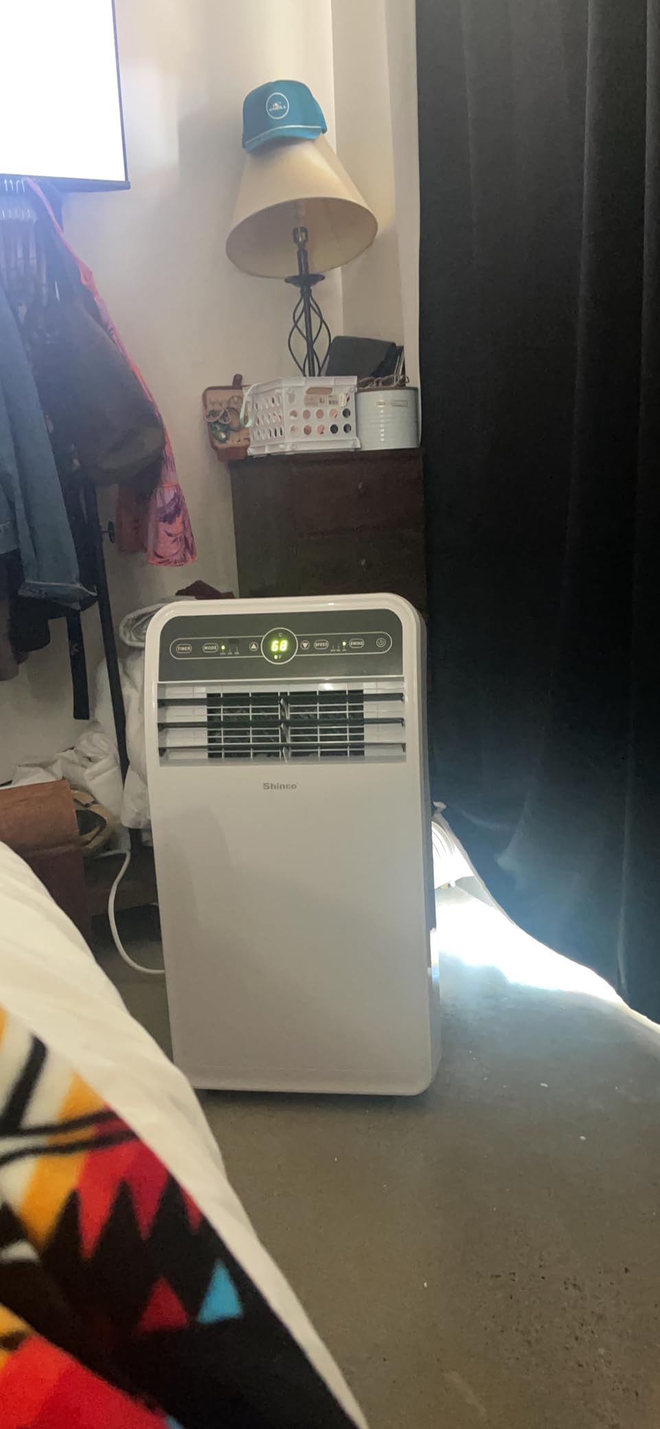 Shinco 10,000 BTU Portable Air Conditioner, Portable AC Unit with Built-in Cool, Dehumidifier & Fan Modes for Room up to 400 sq.ft, RC, 24 Hour Timer, Window Kit customer photo 1
