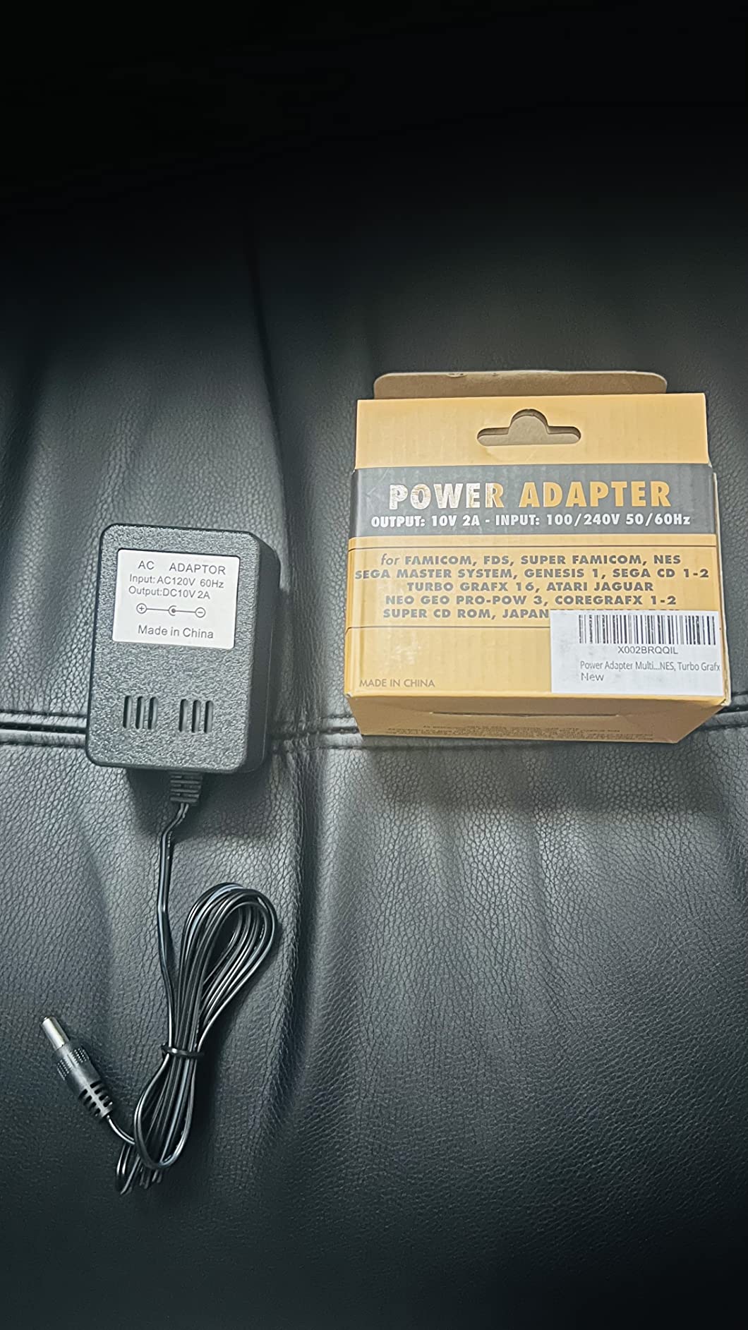 Power Adapter Multisystem Famicom, NES, Turbo Grafx 16 customer photo 1
