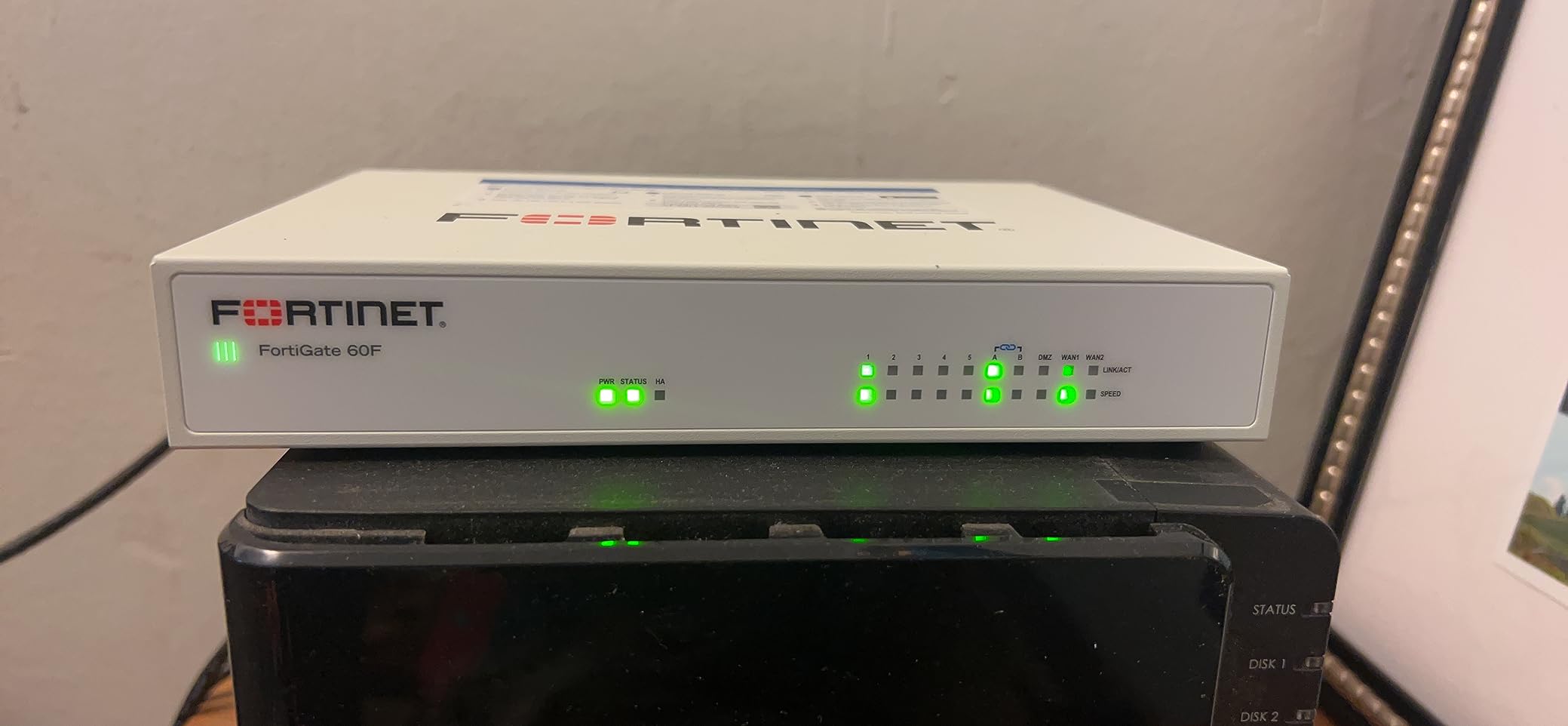 Fortinet FortiGate 60F Hardware, 36 Month Unified Threat Protection (UTP), Firewall Security customer photo 1