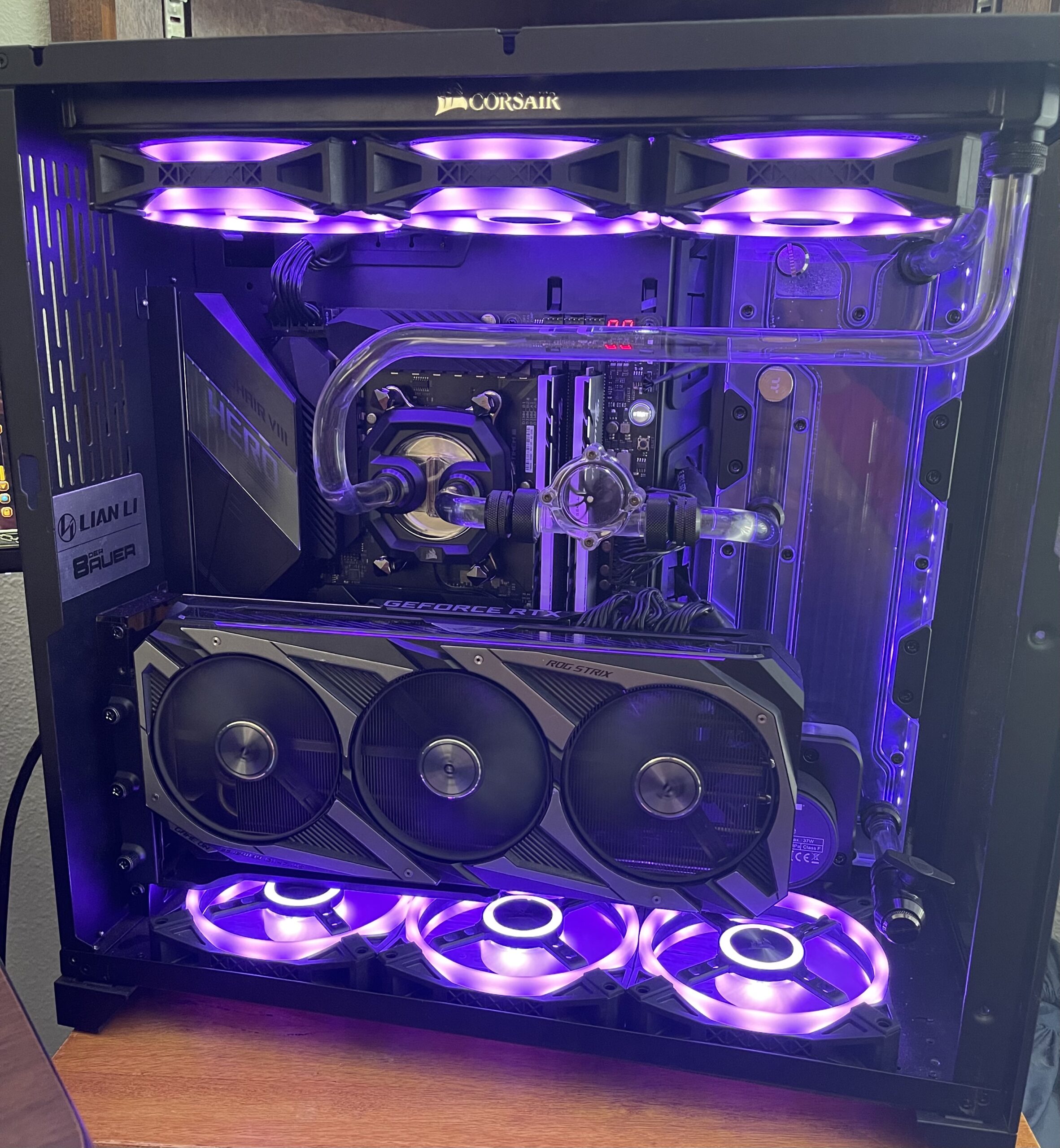 Thermaltake Pacific DP100-D5 Plus 360mm 200ml 16.8 Million Color RGB Alexa/Razer Chroma/5V Motherboard Syncable 6-Port G 1/4 Thread 5-Speed Adjustable D5 Pump Distro Plate Combo customer photo 1