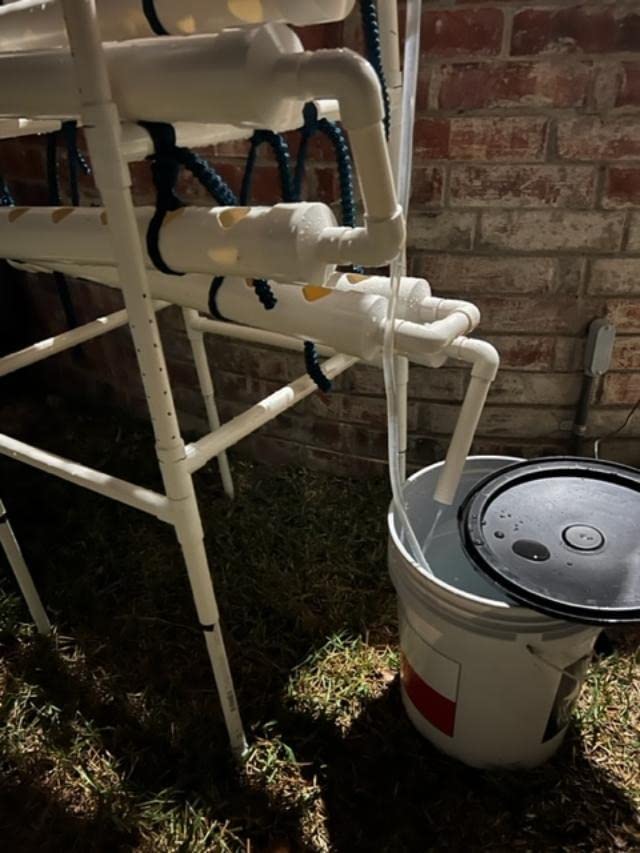 VIVOSUN Hydroponics Growing System 108 Plant Sites, 3 Layers 12 Food-Grade PVC-U Pipes Gardening System Grow Kit with Water Pump Timer, Nest Basket and Sponge for Leafy Vegetables customer photo 2