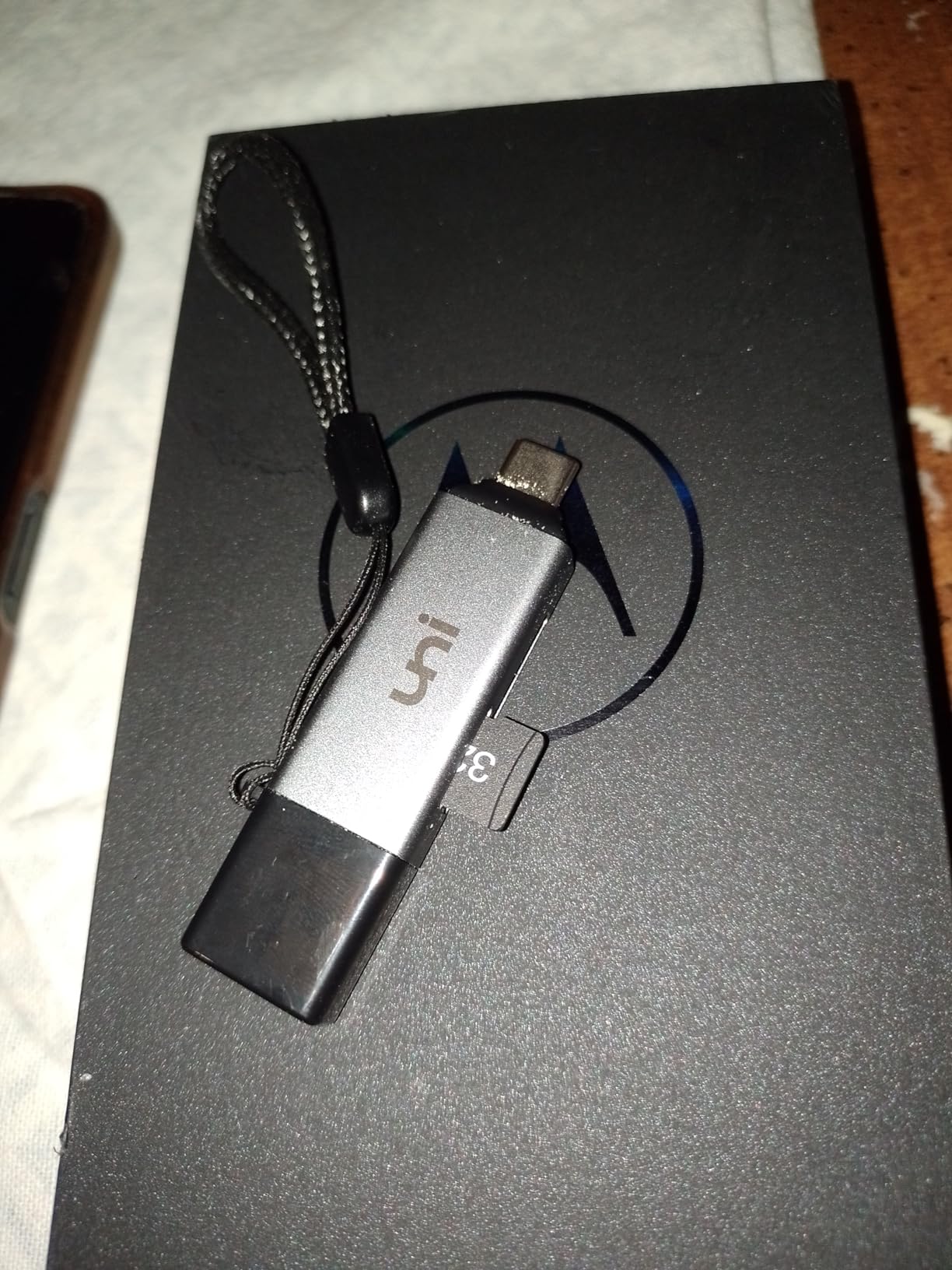 uni SD Card Reader, High-Speed USB C to Micro SD Card Adapter USB 3.0 Dual Slots customer photo 1