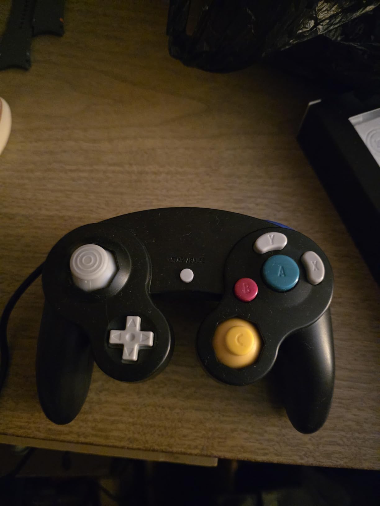 FIOTOK Gamecube Controller, Classic Wired Controller for Wii Nintendo Gamecube (Purple) customer photo 1