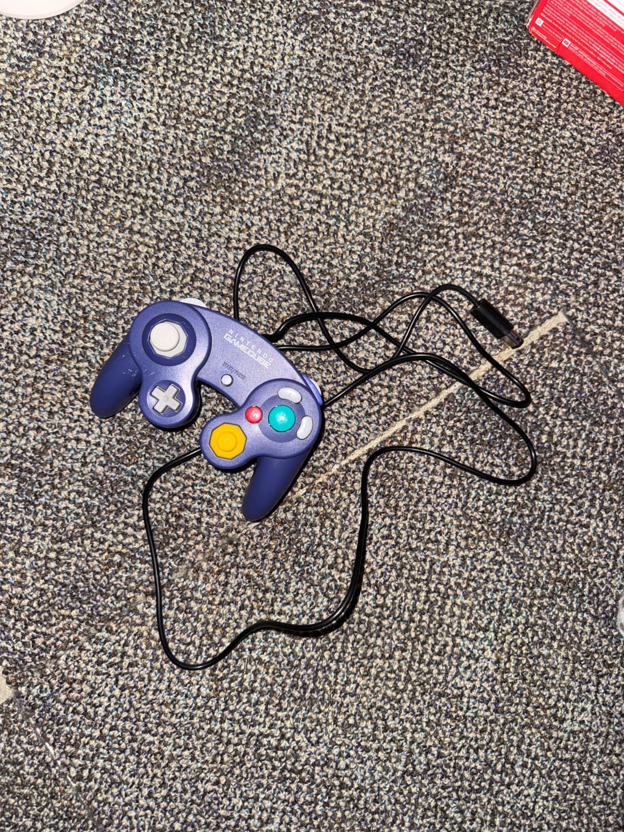 FIOTOK Gamecube Controller, Classic Wired Controller for Wii Nintendo Gamecube (Purple) customer photo 2