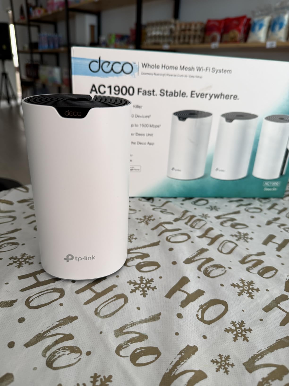 TP-Link Deco S4 Mesh AC1900 WiFi System - Up to 5,500 Sq.ft. Coverage, Replaces WiFi Router and Extender, Gigabit Ports, Works with Alexa, Deco S4(3-Pack) customer photo 1