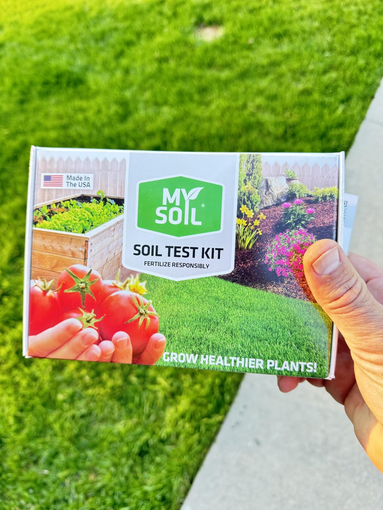MySoil Test Kit PRO Pack, Unlock Your Lawn & Garden Potential, Complete & Accurate Nutrient and pH Analysis with Recommendations Tailored to Your Soil and Plant Needs | 2 Test Kits + 1 Soil Probe customer photo 1