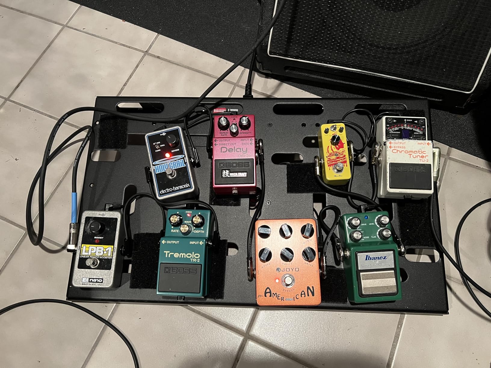 JOYO American Tube Amp Simulator & Preamp Guitar Pedal, 6-Knob Control with Built-in Cab Sim (JF-14) customer photo 2