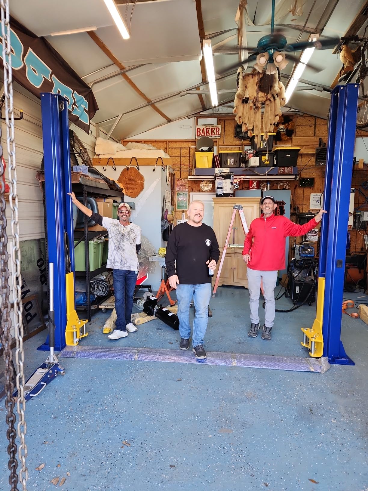 APlusLift HW-10KBP 10000LB Two Post Floor Plate Car Lift/Industry Leading 36 Months Part Replacements customer photo 4