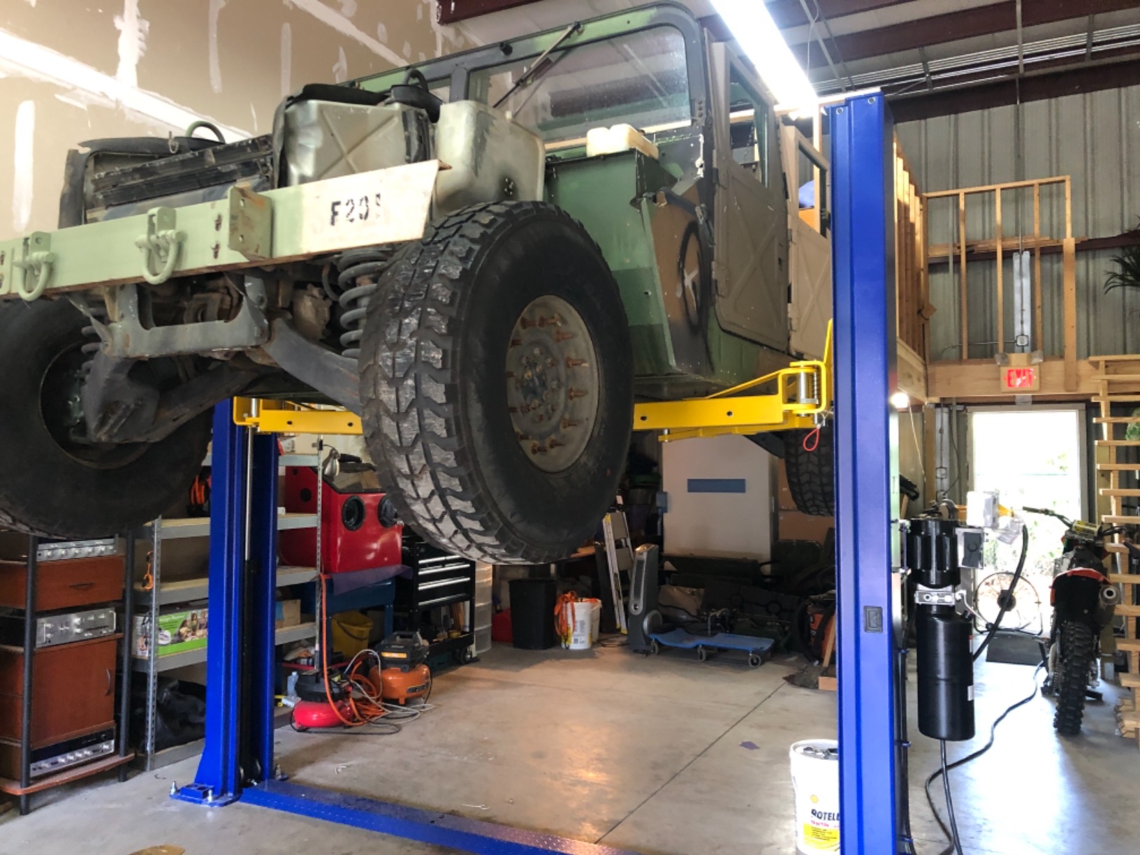 APlusLift HW-10KBP 10000LB Two Post Floor Plate Car Lift/Industry Leading 36 Months Part Replacements customer photo 5