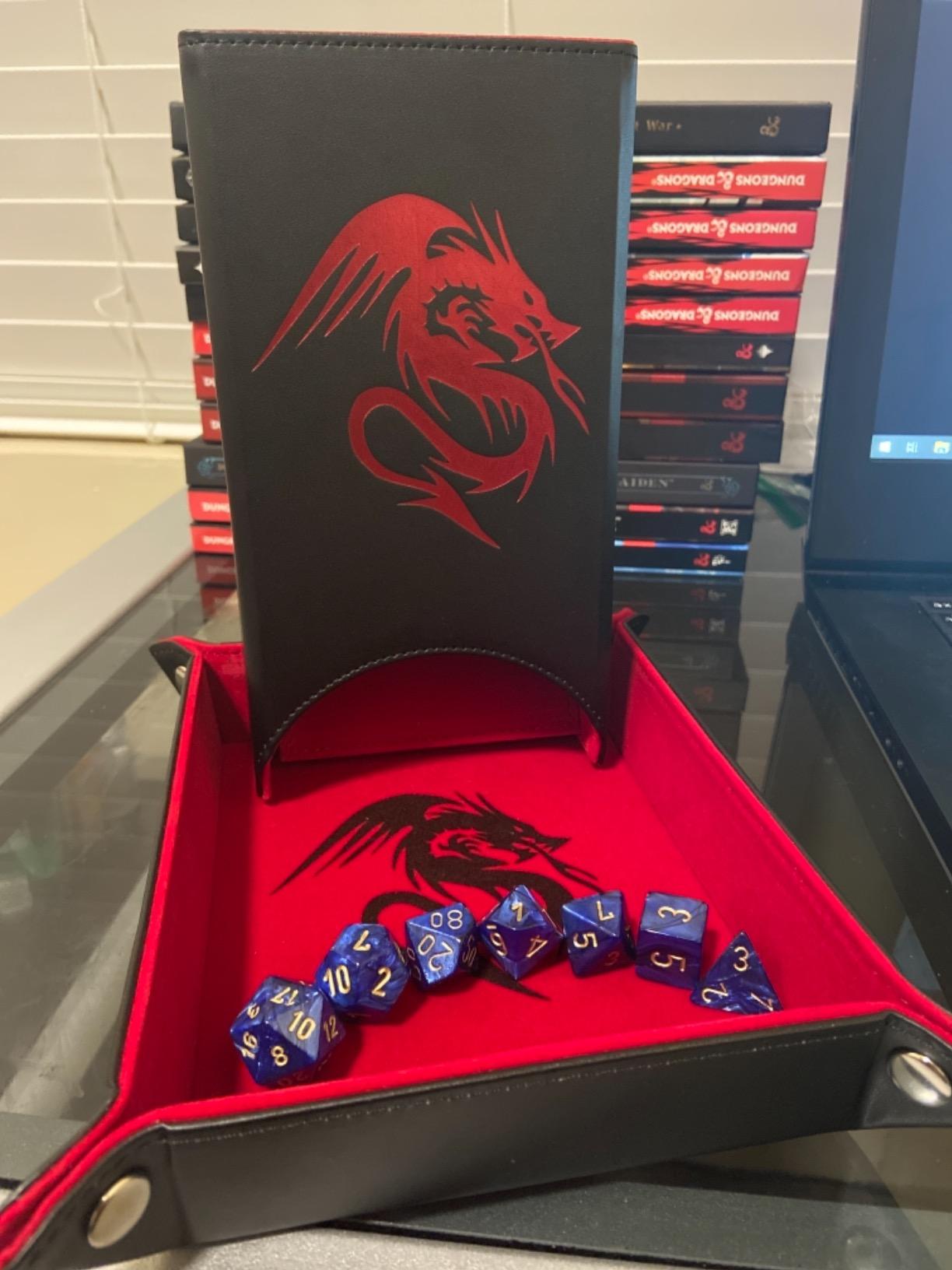 Luck Lab Folding Dice Tower and Dice Tray for RPG Table Top Gaming customer photo 1