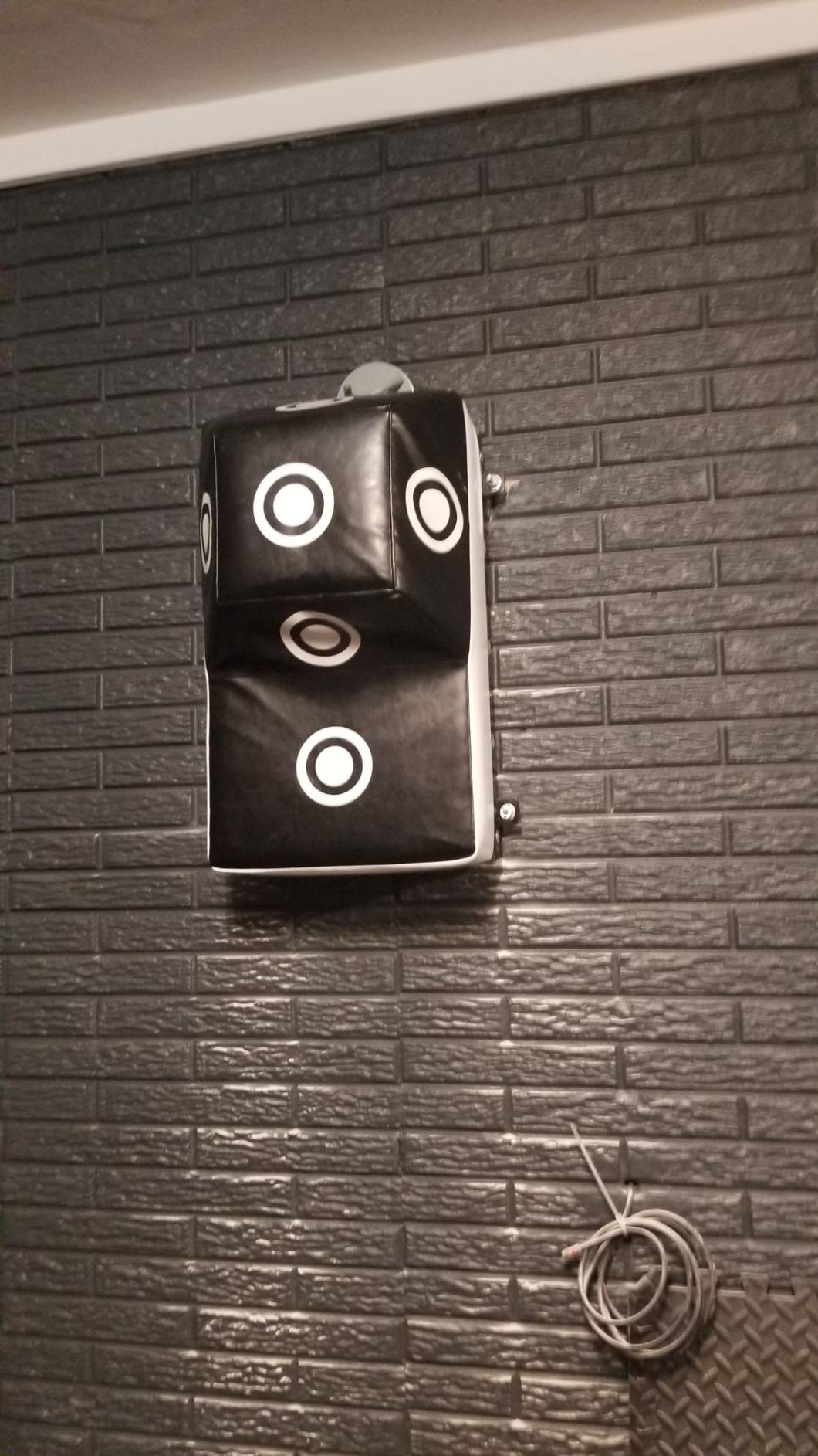 INNOLIFE Wall Mount Uppercut Heavy Bag Boxing MMA Training Punching Target (23.8x13.7x11.8 inches) customer photo 1