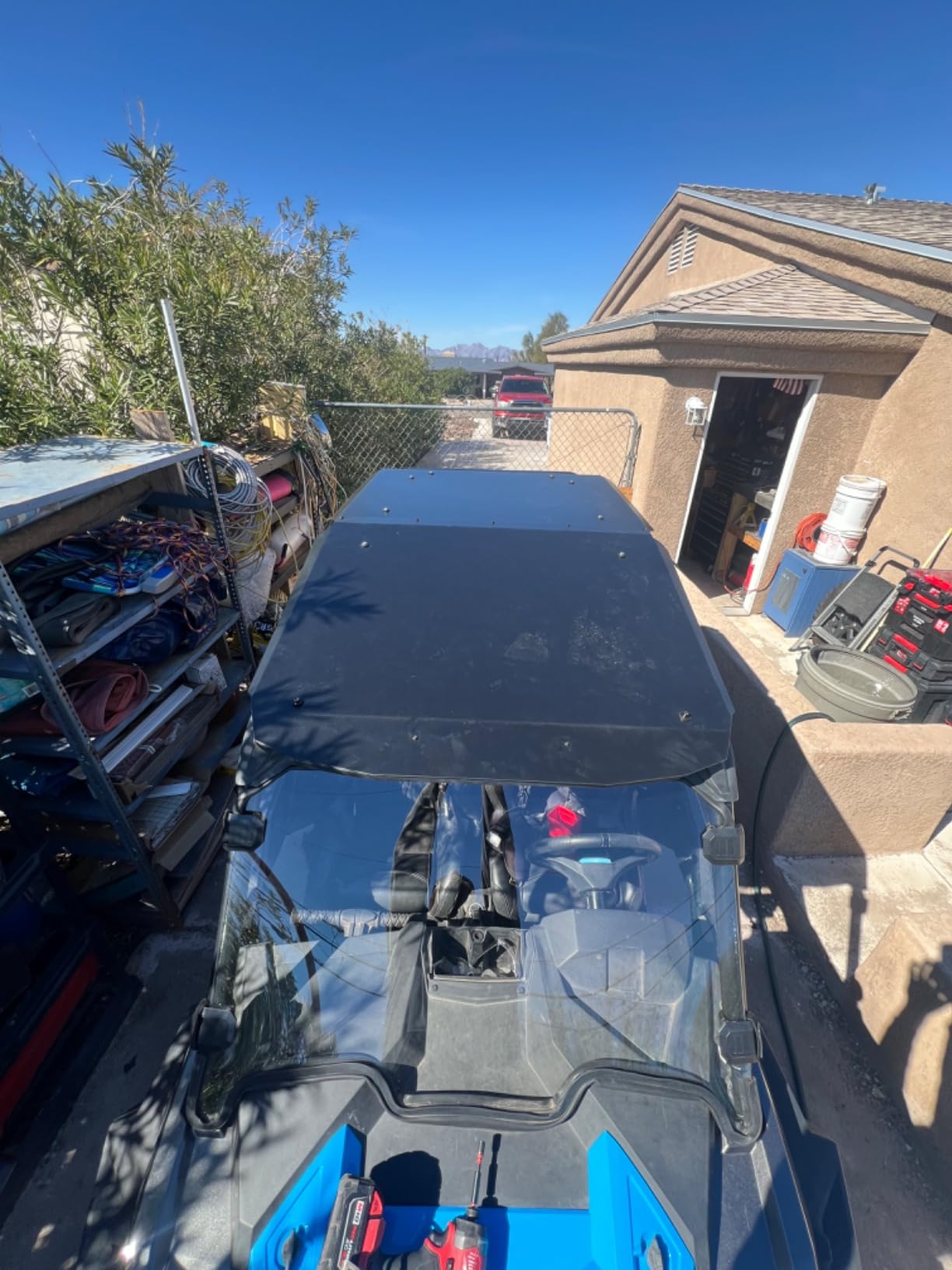 KEMIMOTO Aluminum Roof Top Compatible with Polaris RZR XP 4 1000, 4 Turbo, and 4 900 Models Up to 2023, Heavy-Duty Black Aluminum Roof for 4-Seater (NOT Fits 2024+ Models) customer photo 2