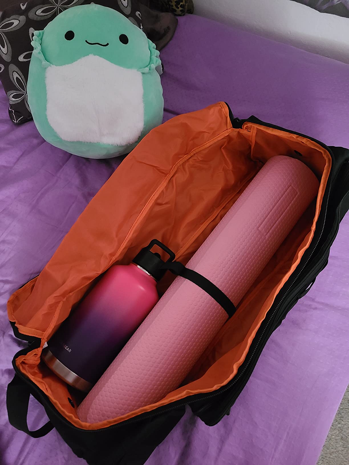 Fitdom Tactical Inspired Yoga Bag for Adult Men. Heavy Duty Yoga Bags and Carriers Fits All Your Stuff. Yoga Mat Bag with Expandable Compartment for 2 Yoga Blocks & Multiple Pockets - Yoga Mat Carrier customer photo 1