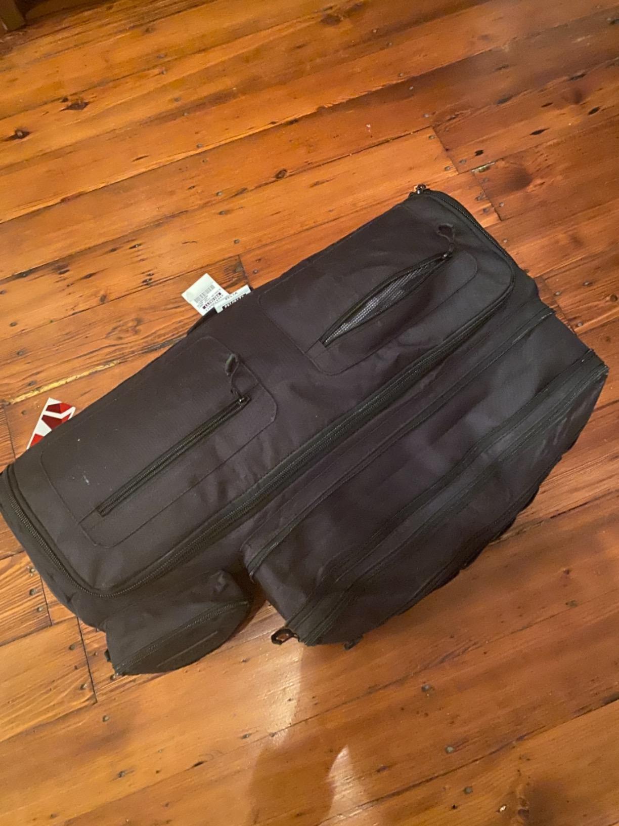 Fitdom Tactical Inspired Yoga Bag for Adult Men. Heavy Duty Yoga Bags and Carriers Fits All Your Stuff. Yoga Mat Bag with Expandable Compartment for 2 Yoga Blocks & Multiple Pockets - Yoga Mat Carrier customer photo 2
