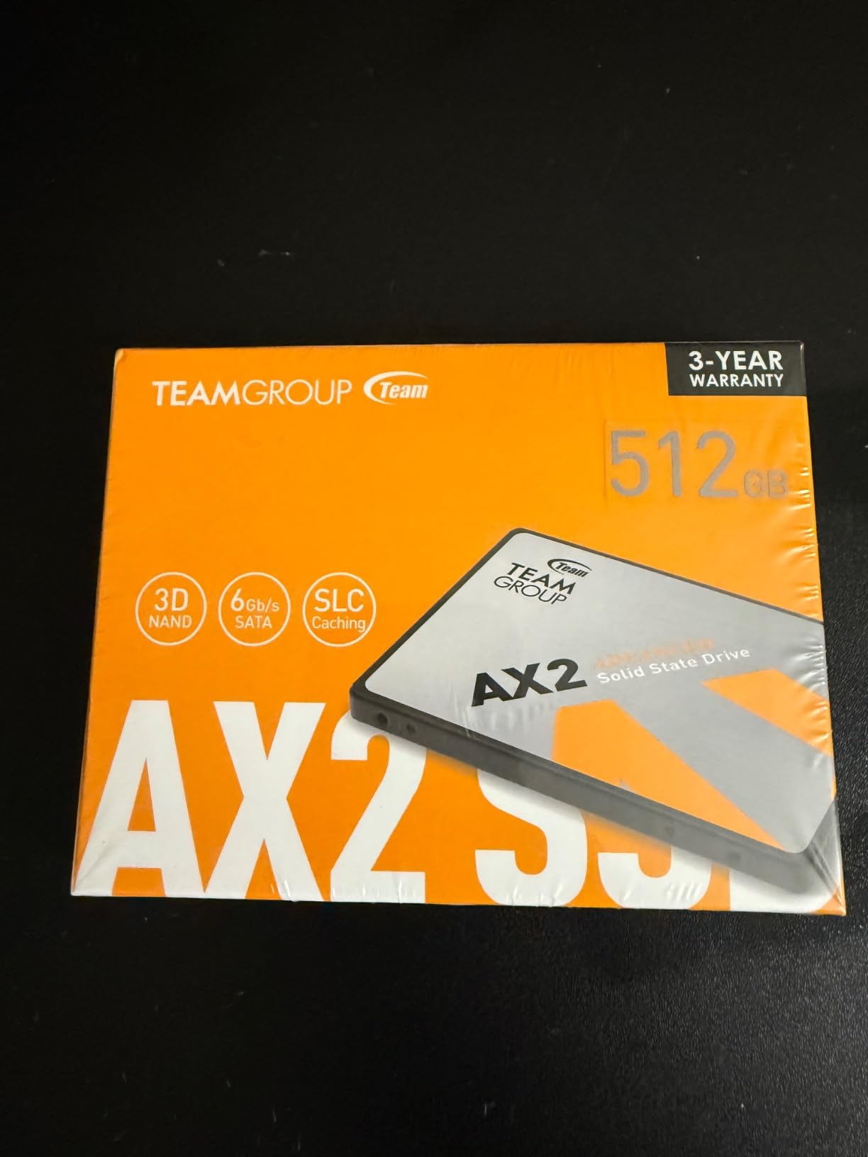TEAMGROUP AX2 1TB 3D NAND TLC 2.5 Inch SATA III Internal Solid State Drive SSD (Read Speed up to 540 MB/s) customer photo 2