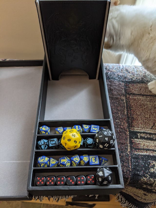 Forged Dice Co. Citadel Dice Tray and Tower - 3 in 1 RPG Dice Storage customer photo 2