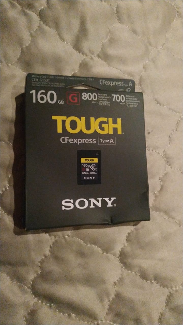 Sony CFexpress Type A 160GB Memory Card - CEA-G160T customer photo 1