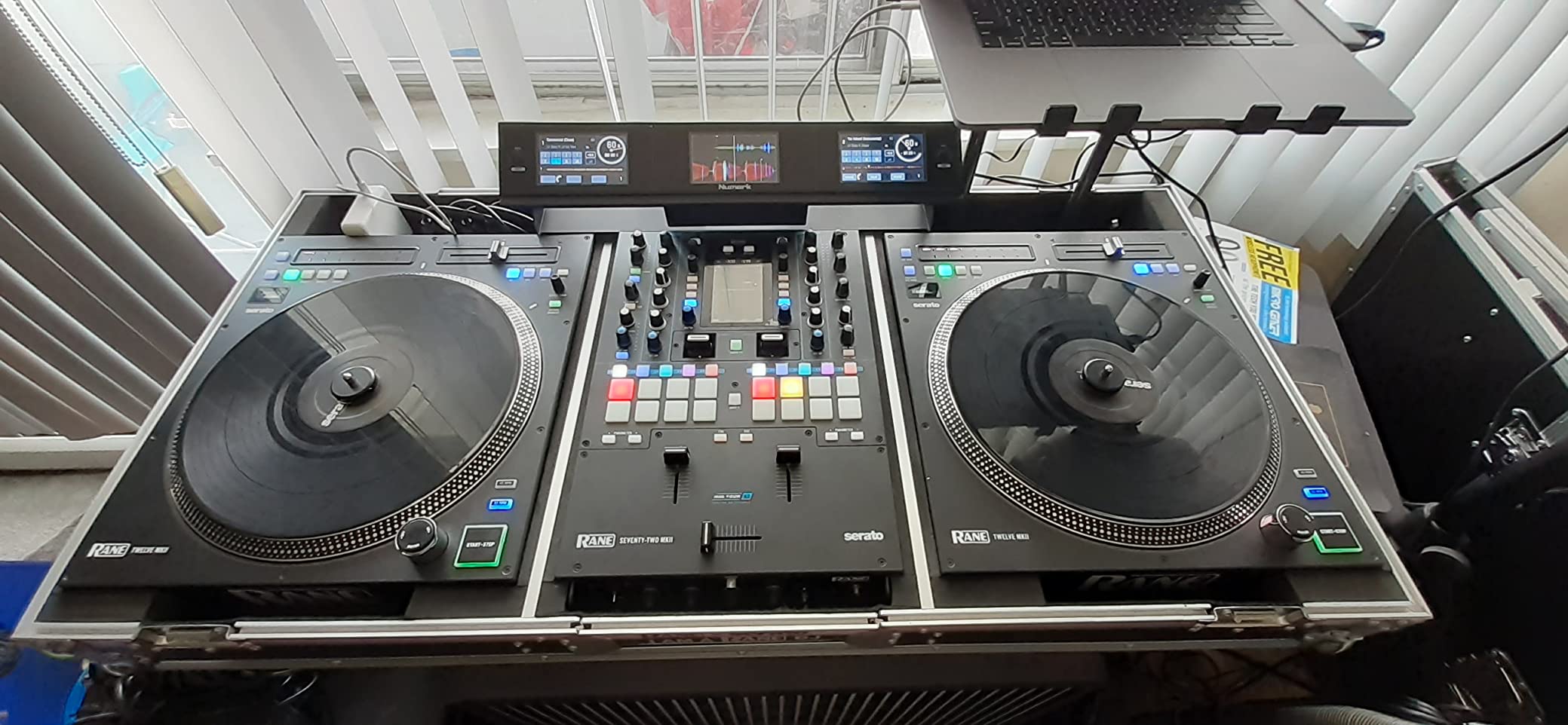 RANE Twelve MKII 12-Inch Motorized Vinyl Like DJ MIDI Controller Turntable customer photo 1