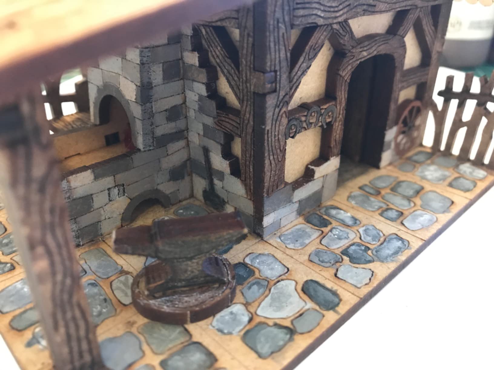 TowerRex Village DND Terrain 28mm Terrain DD Table Fantasy Miniature for Warhammer, Pathfinder, D&D customer photo 1