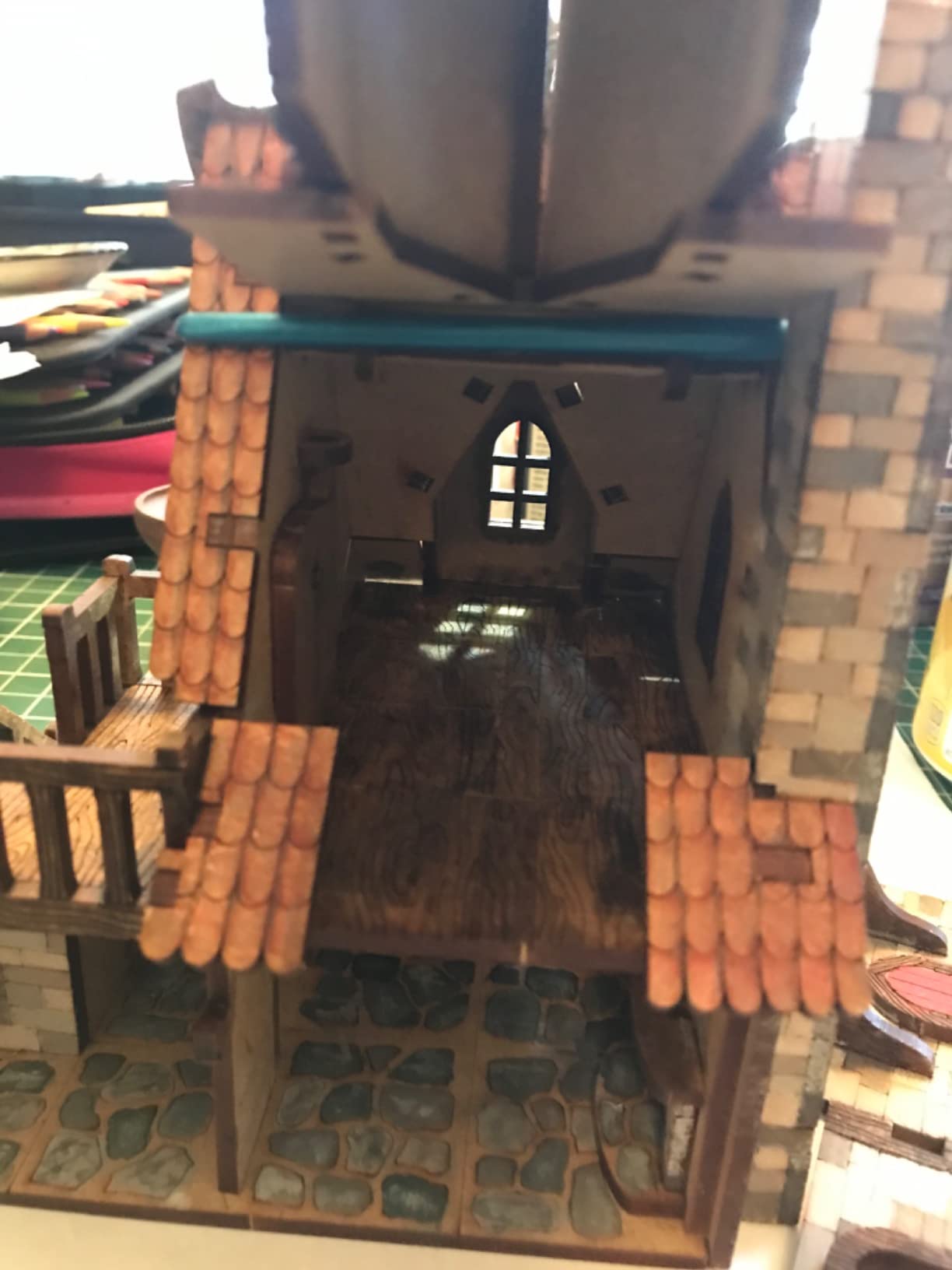 TowerRex Village DND Terrain 28mm Terrain DD Table Fantasy Miniature for Warhammer, Pathfinder, D&D customer photo 2