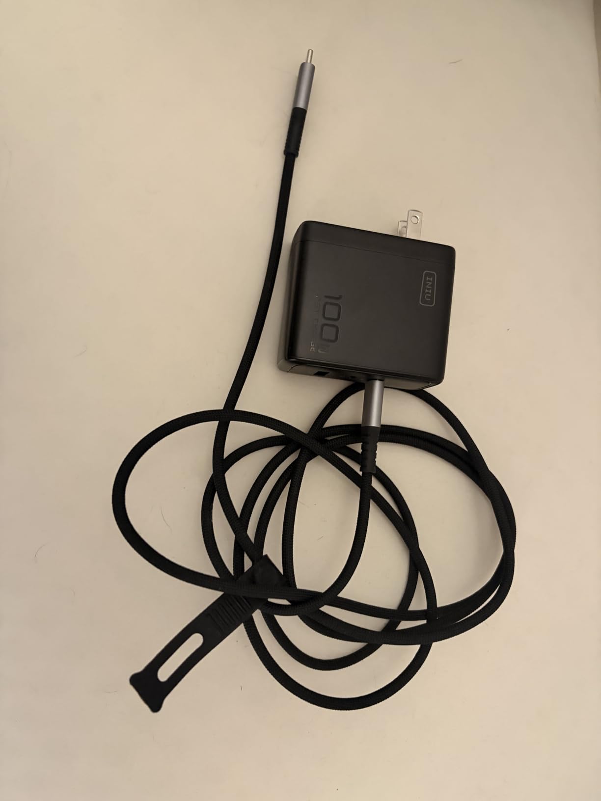 INIU USB C to USB C Cable, (6.6ft, 2-Pack) 100W USB C to C Fast Charging Cord, Braided Type C Charger Cable for iPhone 16 Pro Max 15 Plus Samsung Galaxy S24 S21 S10 Note 10 MacBook iPad Kindle etc. customer photo 2