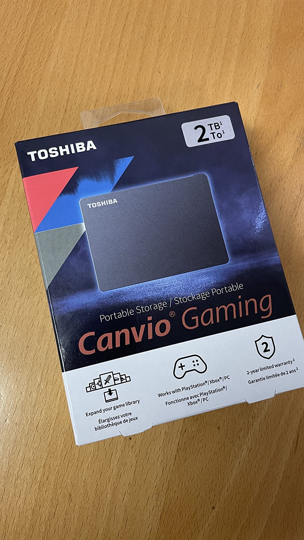 Toshiba Canvio Gaming 2TB Portable External Hard Drive USB 3.0, Black for PlayStation, Xbox, PC & Mac - HDTX120XK3AA customer photo 2
