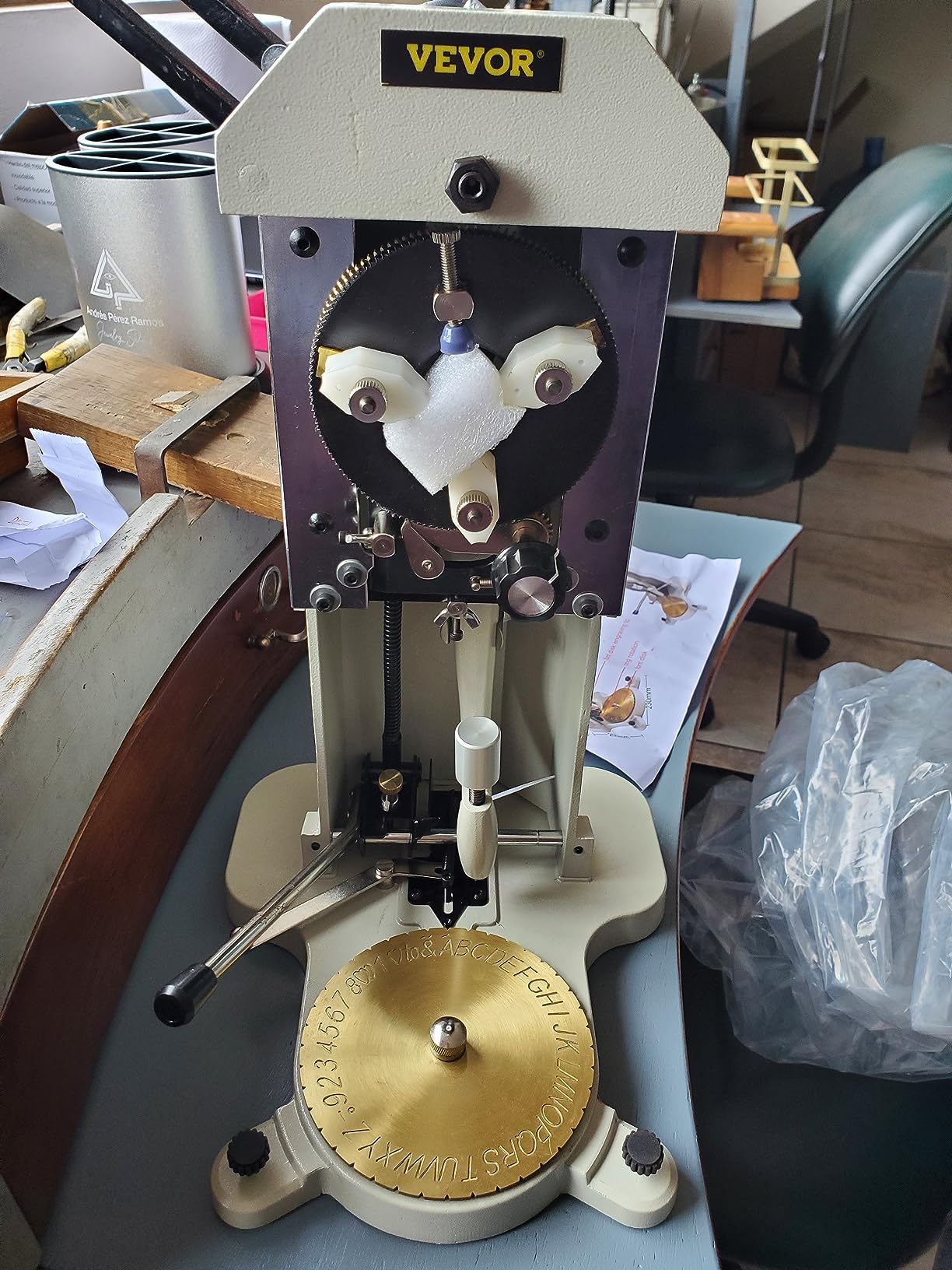 VEVOR Inside Ring Engraver Double Sided Dial Stamper 1.5mm-2.0mm Character Letter Block Machine for Rings Inner Engraving customer photo 1