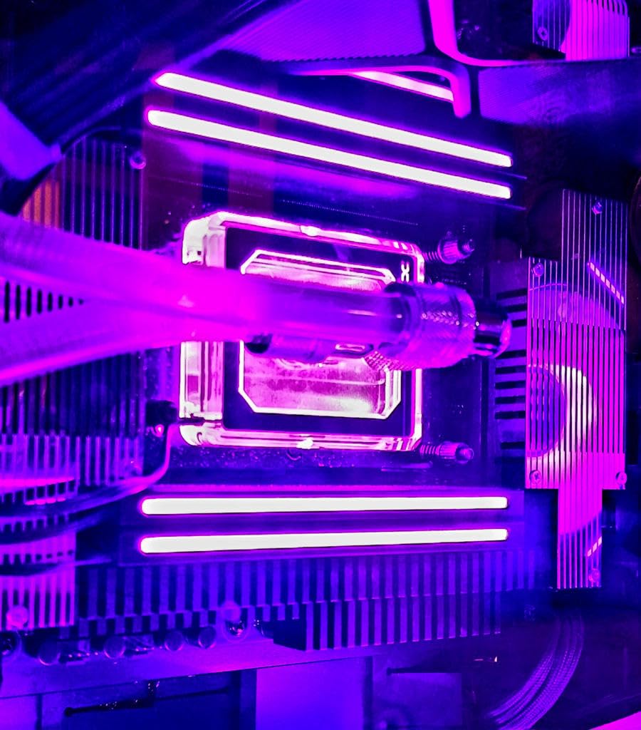 Alphacool Eisblock XPX Pro Aurora Light CPU Water Block, Plexi customer photo 2