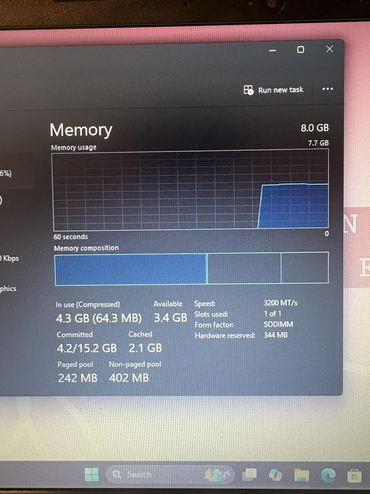 A-Tech 16GB DDR4 3200 MHz SODIMM PC4-25600 (PC4-3200AA) CL22 Non-ECC Laptop RAM Memory Module customer photo 2